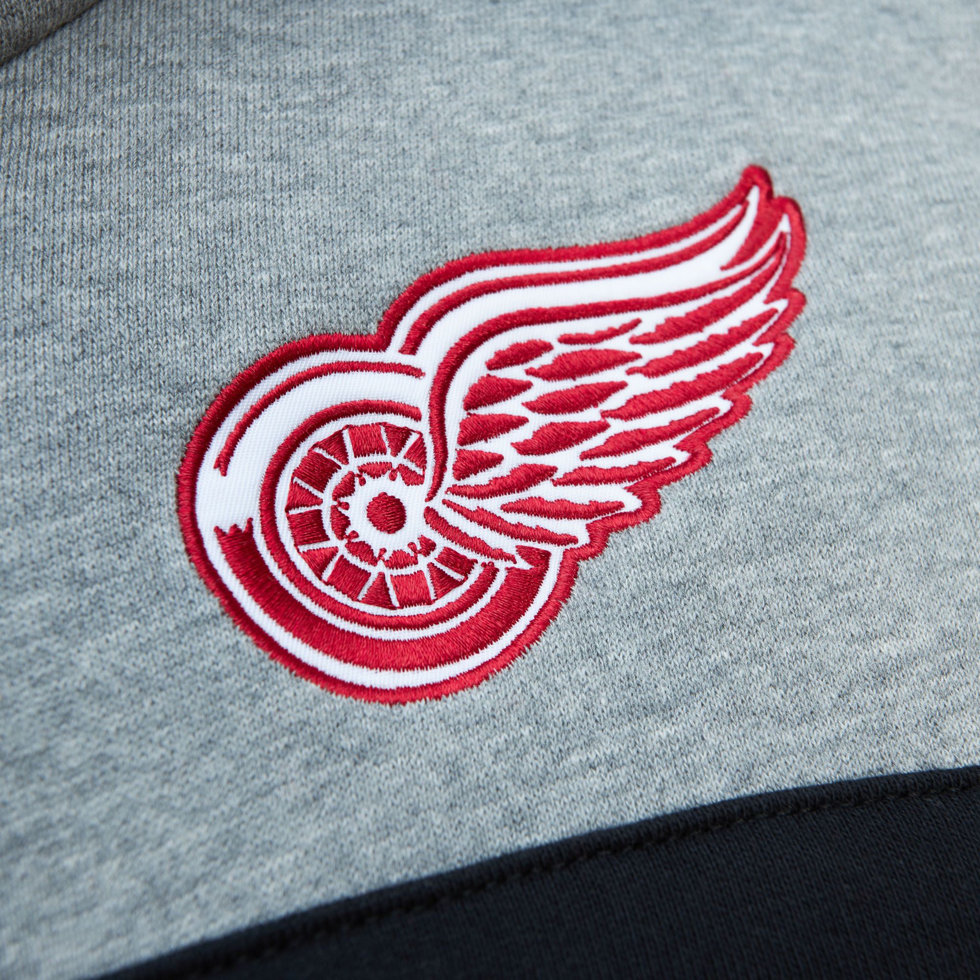 Mitchell & Ness Detroit Red Wings Head Coach Red Pullover Hoodie