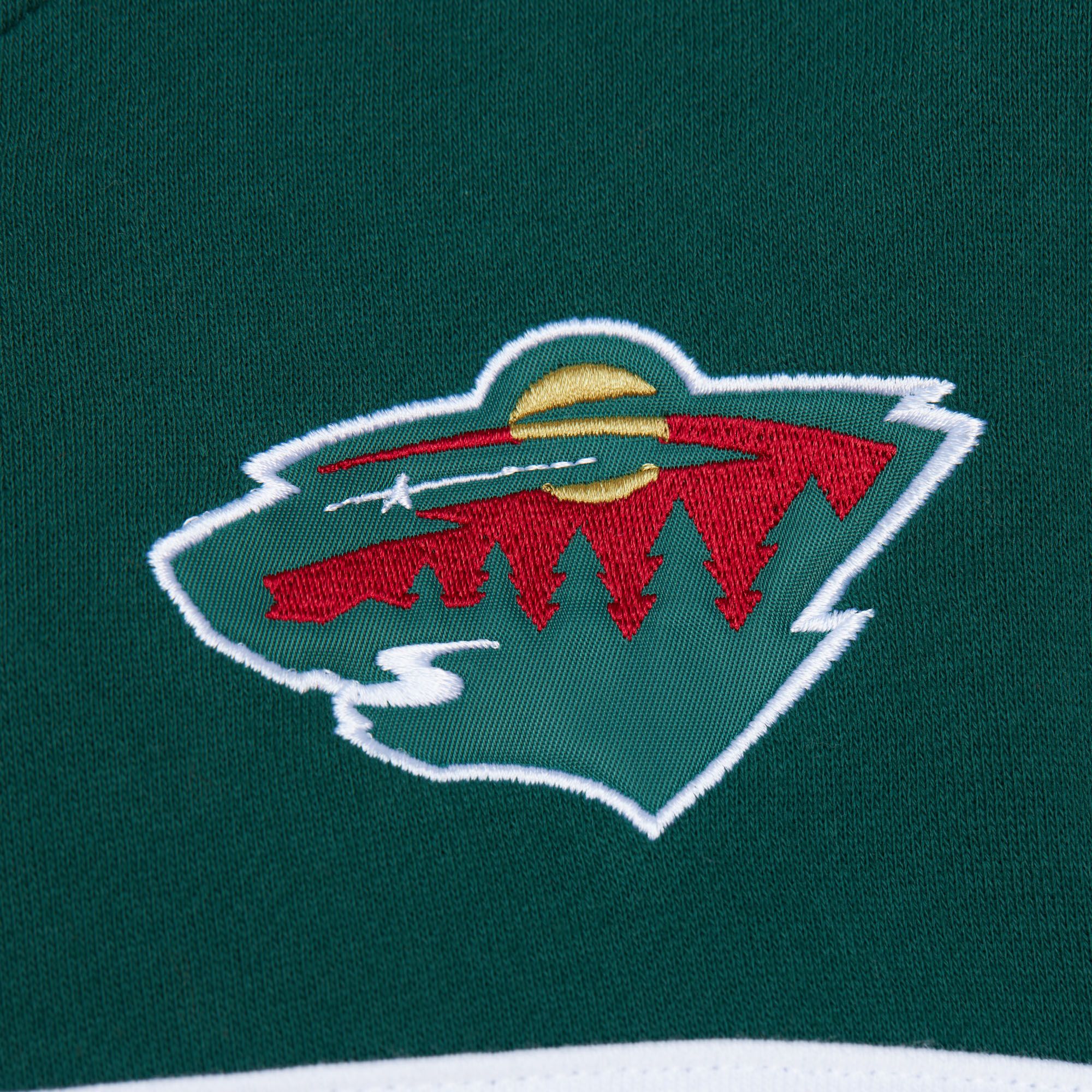 Mitchell & Ness Adult Minnesota Wild Head Coach Green Pullover Hoodie product image