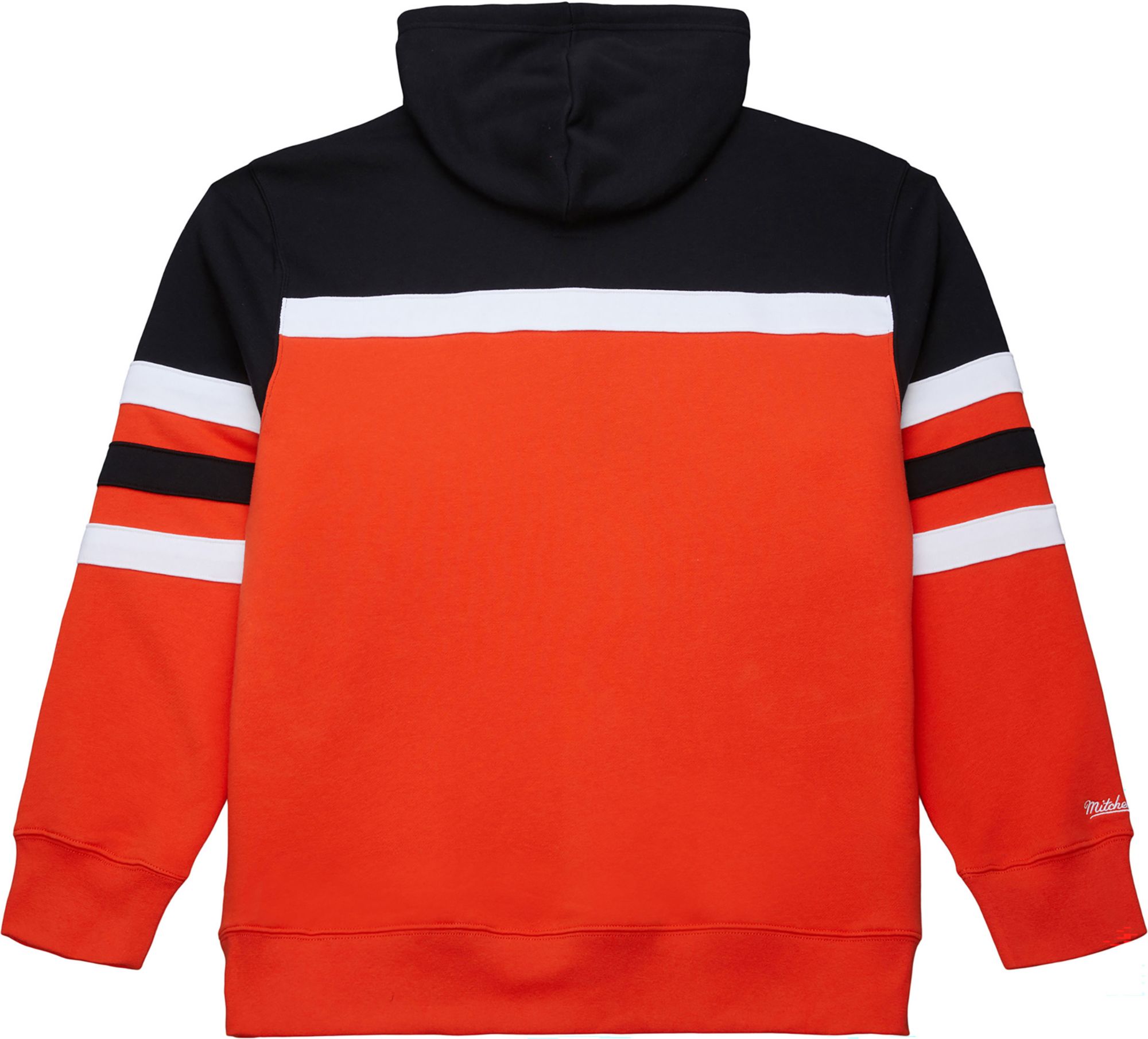 Mitchell & Ness Men's Philadelphia Flyers Orange Headcoach Hoodie product image