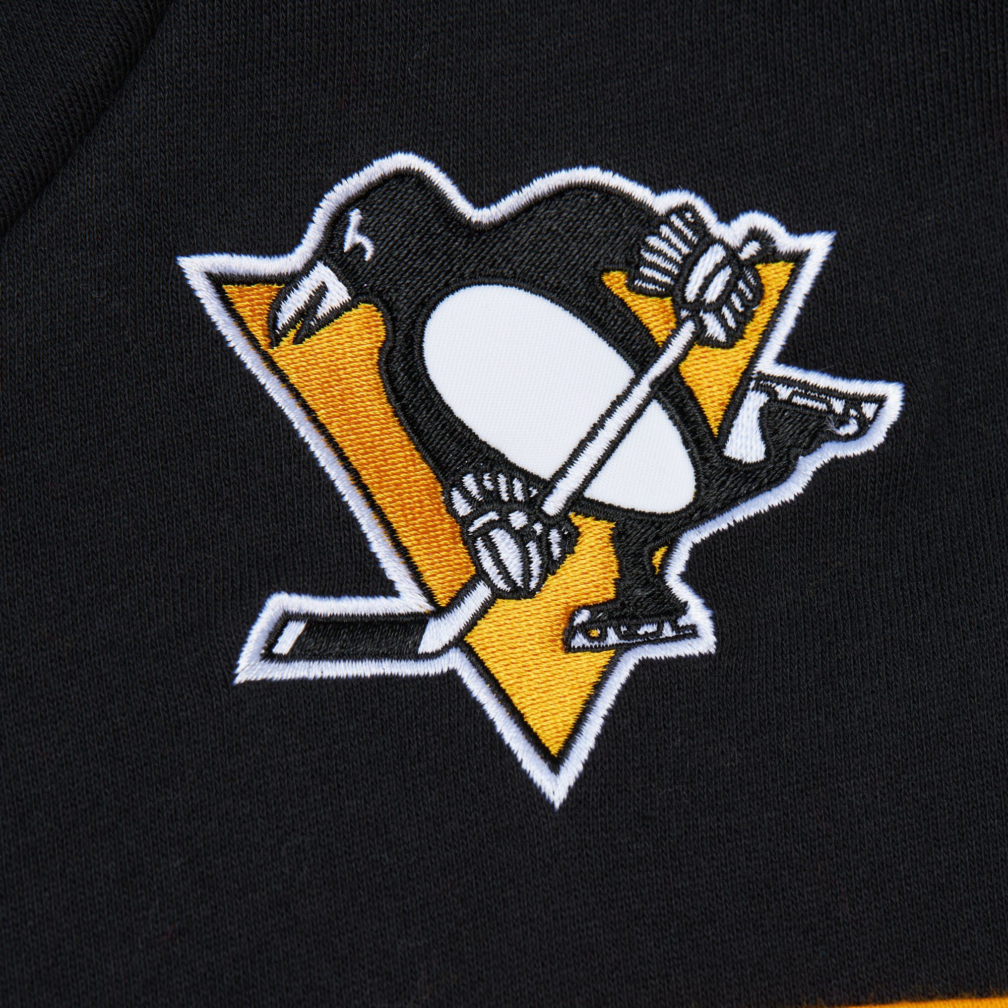 Mitchell & Ness Men's Pittsburgh Penguins Black Head Coach Pullover Hoodie product image