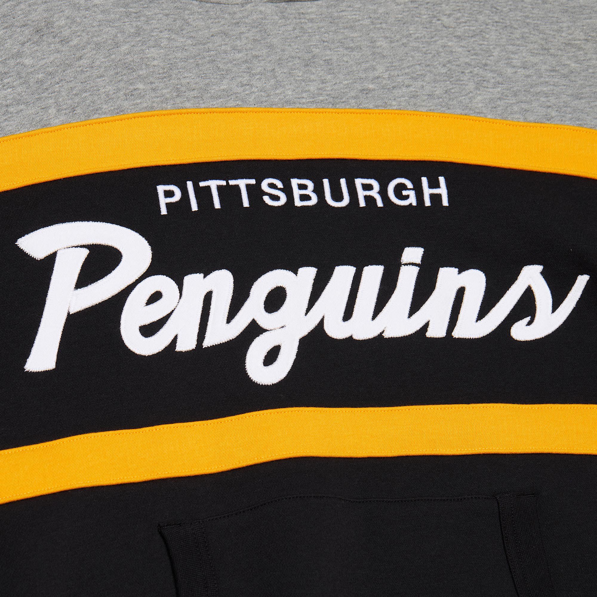 Mitchell & Ness Pittsburgh Penguins Head Coach Black Pullover Hoodie product image