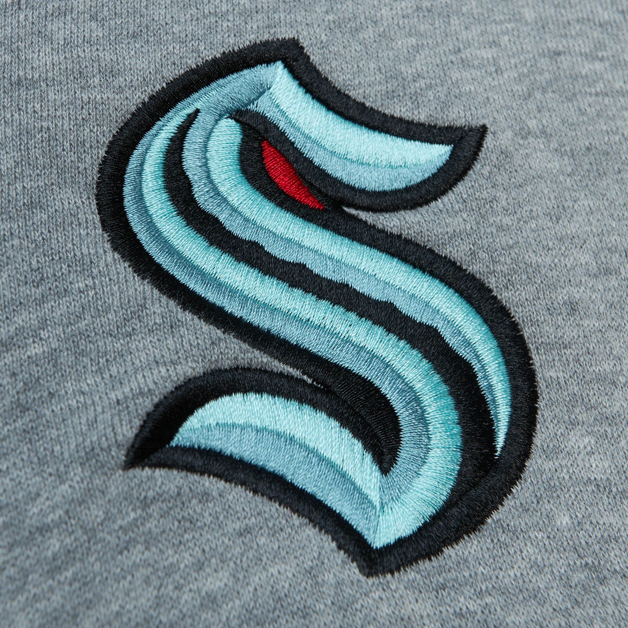 Mitchell & Ness Adult Seattle Kraken Head Coach Navy Pullover Hoodie product image