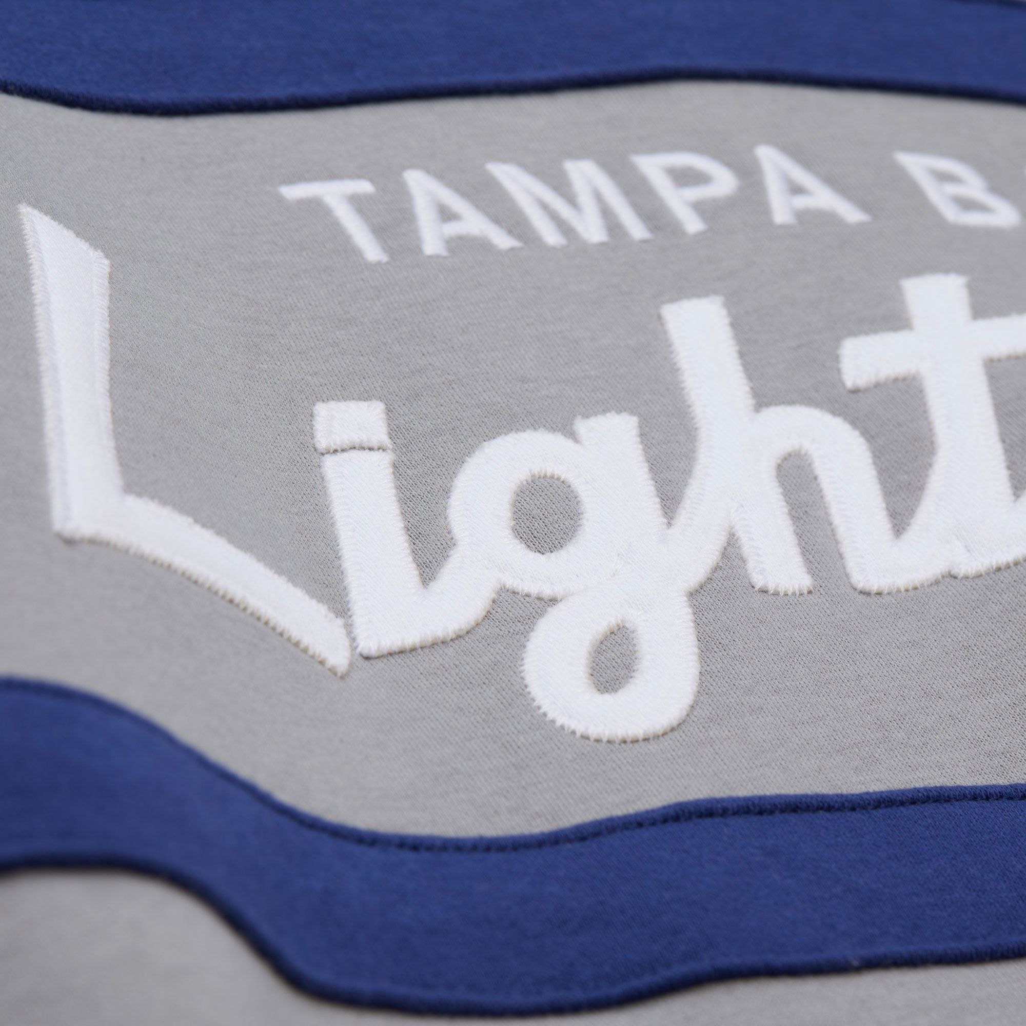 Mitchell & Ness Men's Tampa Bay Lightning Grey Coach Pullover Hoodie product image