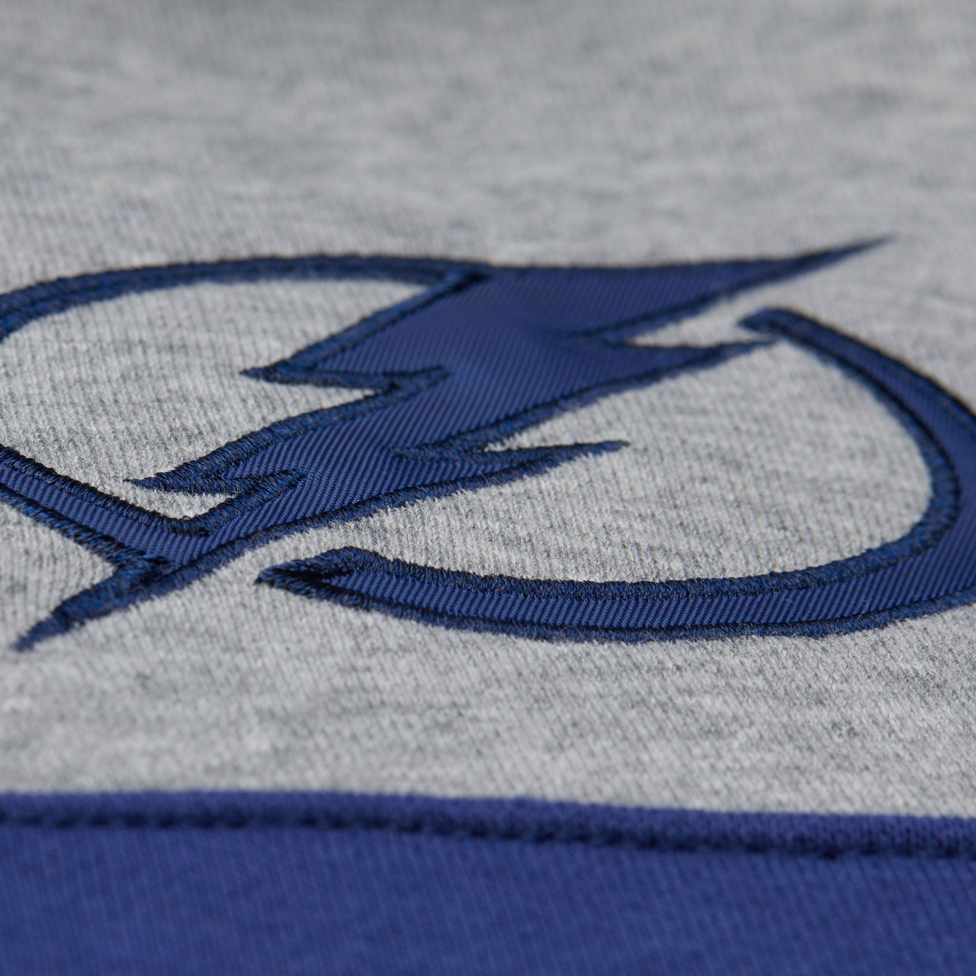 Mitchell & Ness Men's Tampa Bay Lightning Grey Coach Pullover Hoodie product image