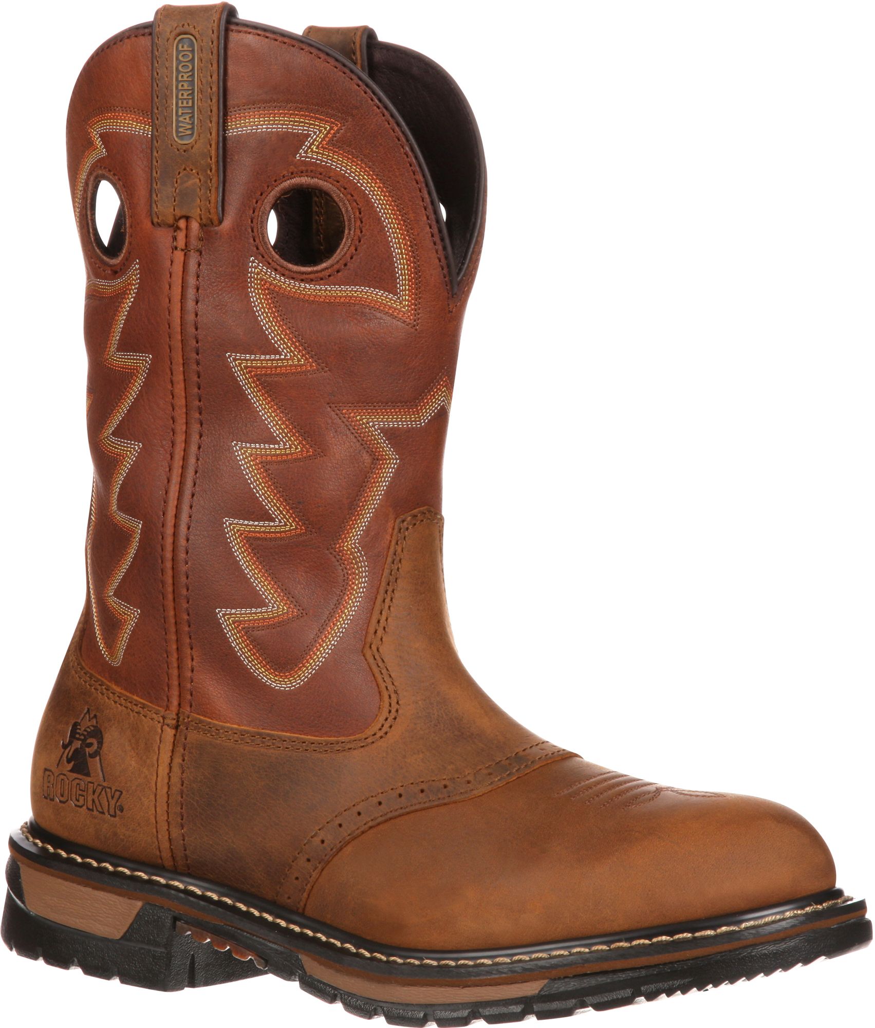 Rocky Men's Original Ride Branson Saddle 11” Waterproof Western Boots product image