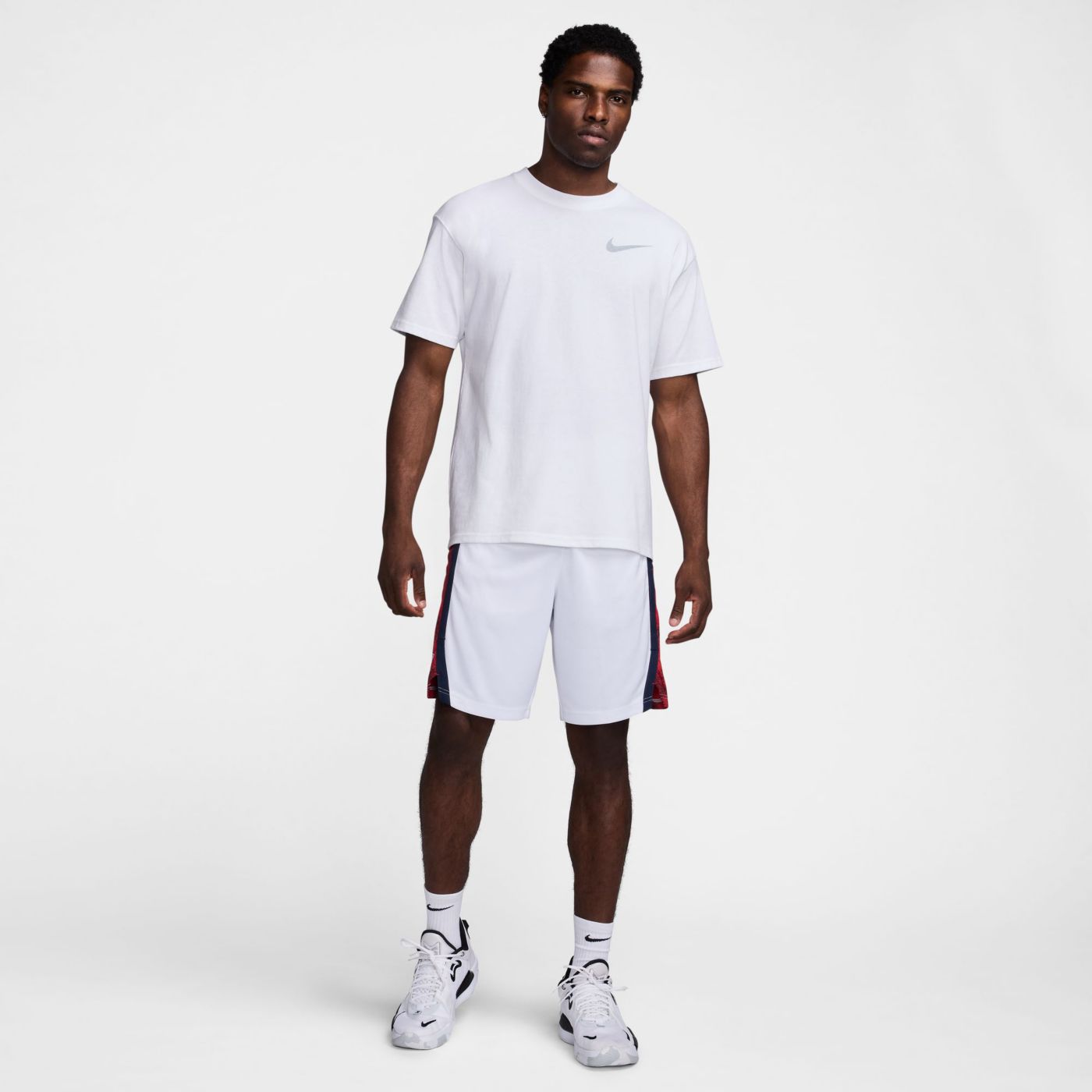 Nike Adult USA 2024 Home White Shorts Dick s Sporting Goods