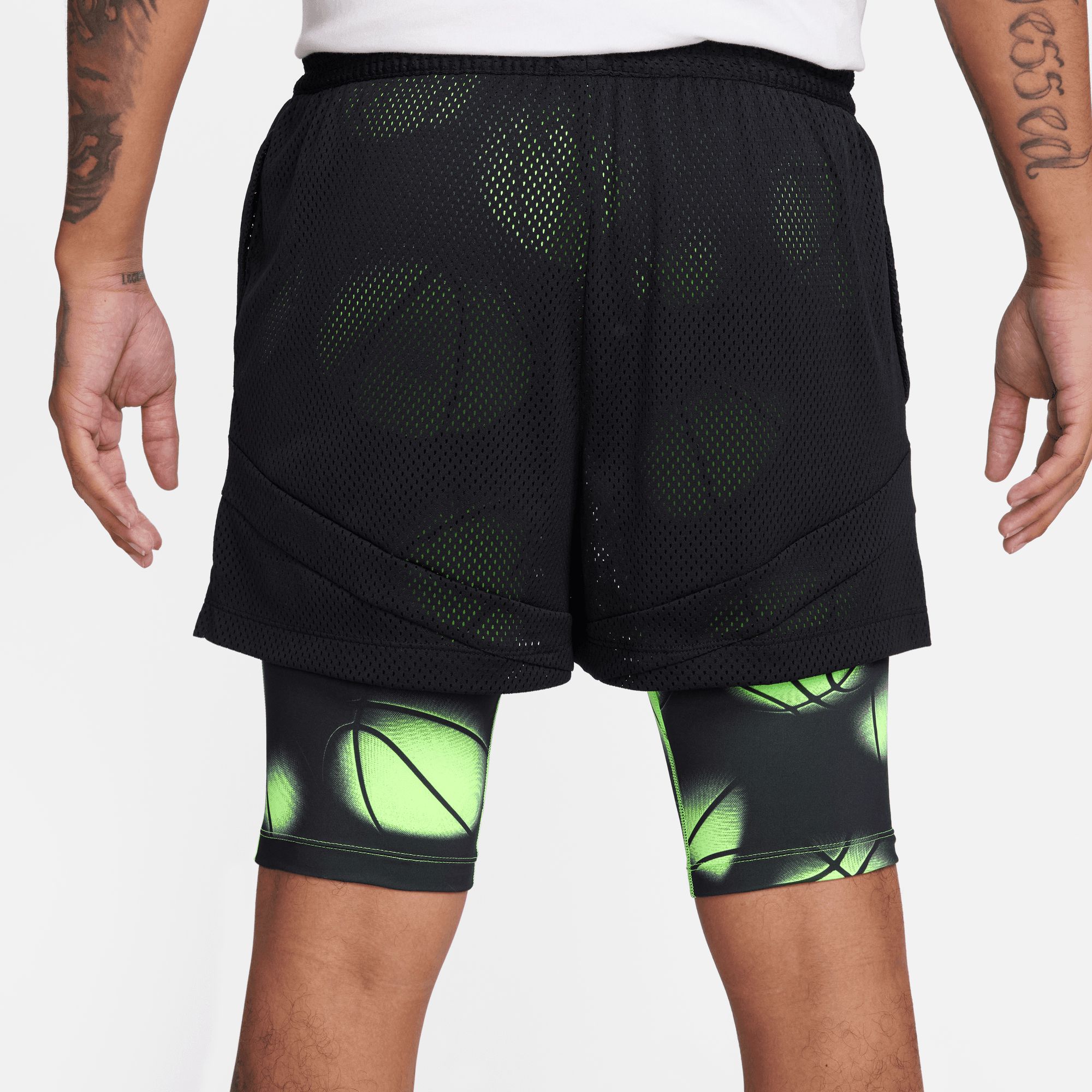 Nike Men's Ja Morant Dri-FIT 2-in-1 4'' Basketball Shorts