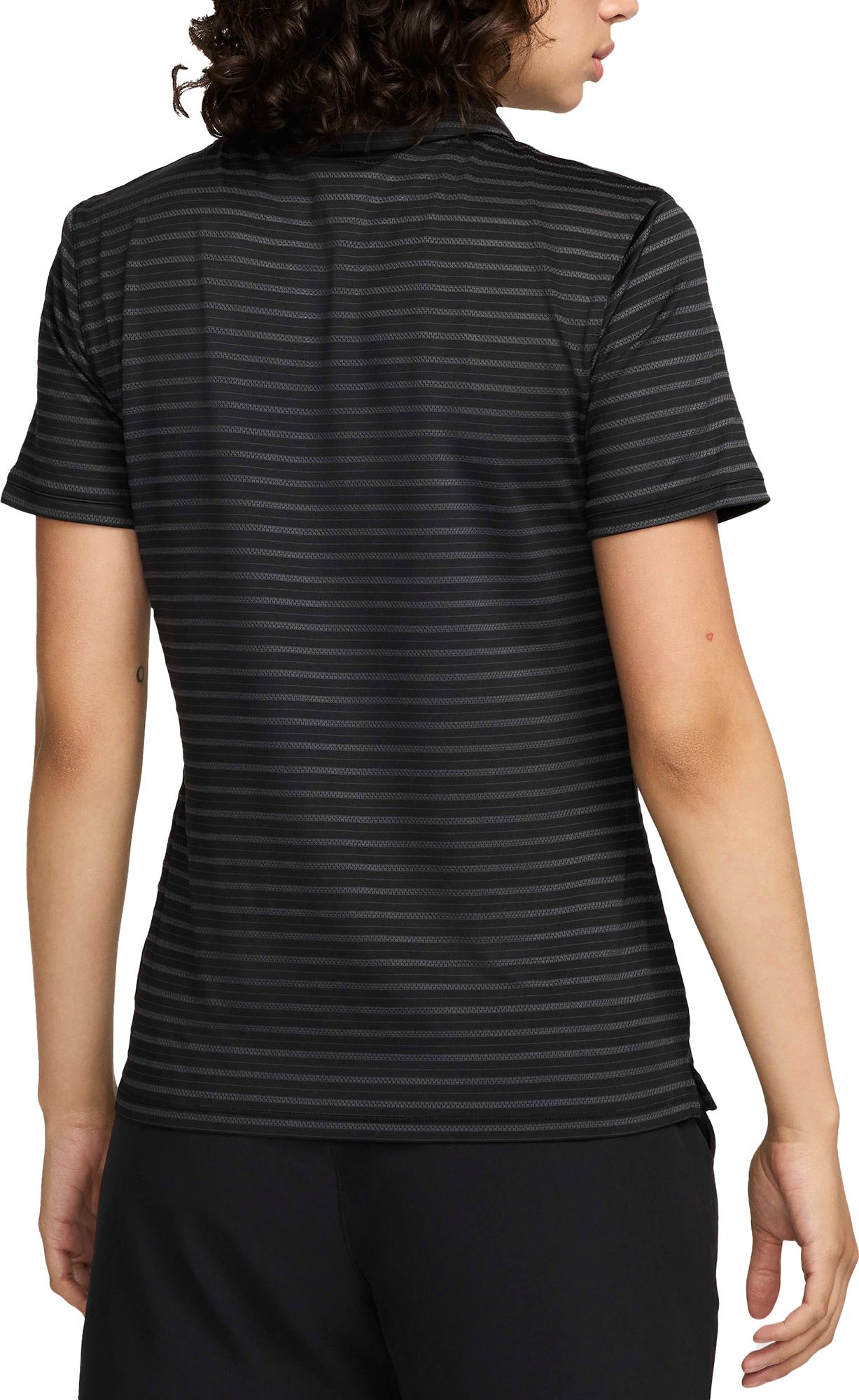Nike Women's Short Sleeve Dri-FIT Victory Striped Golf Polo product image