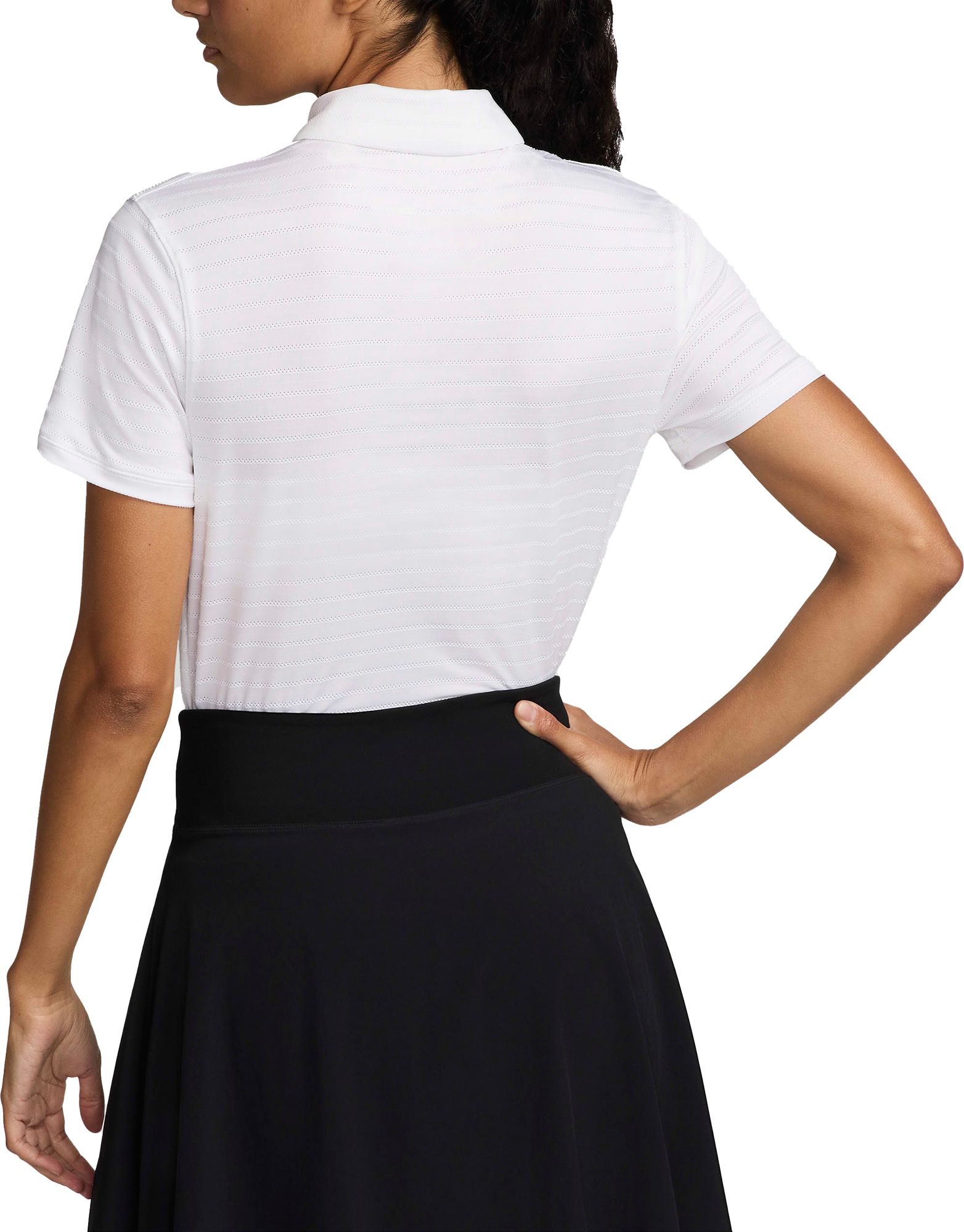 Nike Women's Short Sleeve Dri-FIT Victory Striped Golf Polo product image