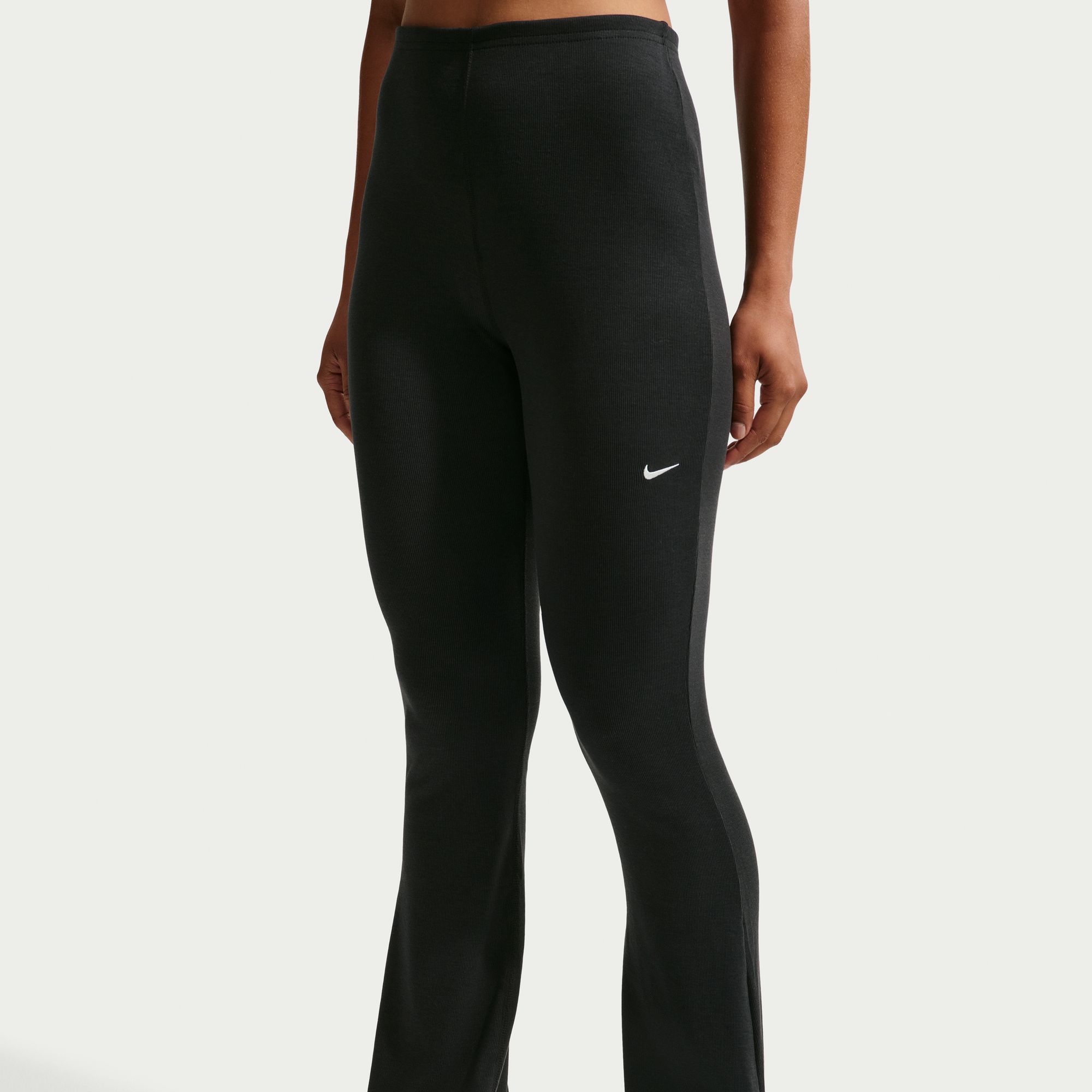 Nike Women's Sportswear Chill Knit Mini-Ribbed Flared Leggings product image