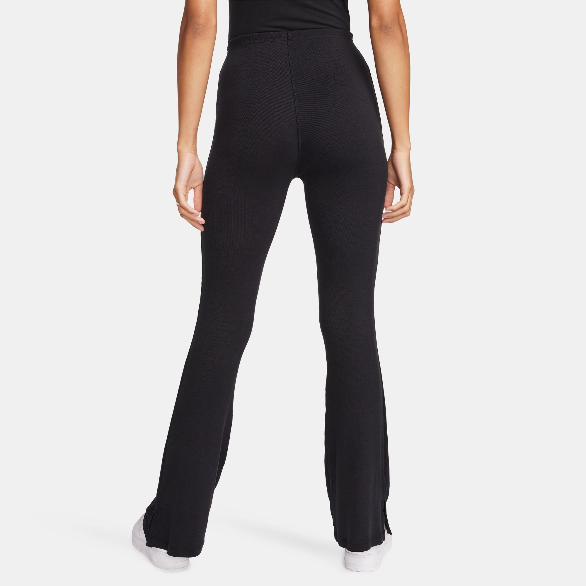 Nike Sportswear Women's Chill Knit Tight Mini-Rib Flared Leggings product image