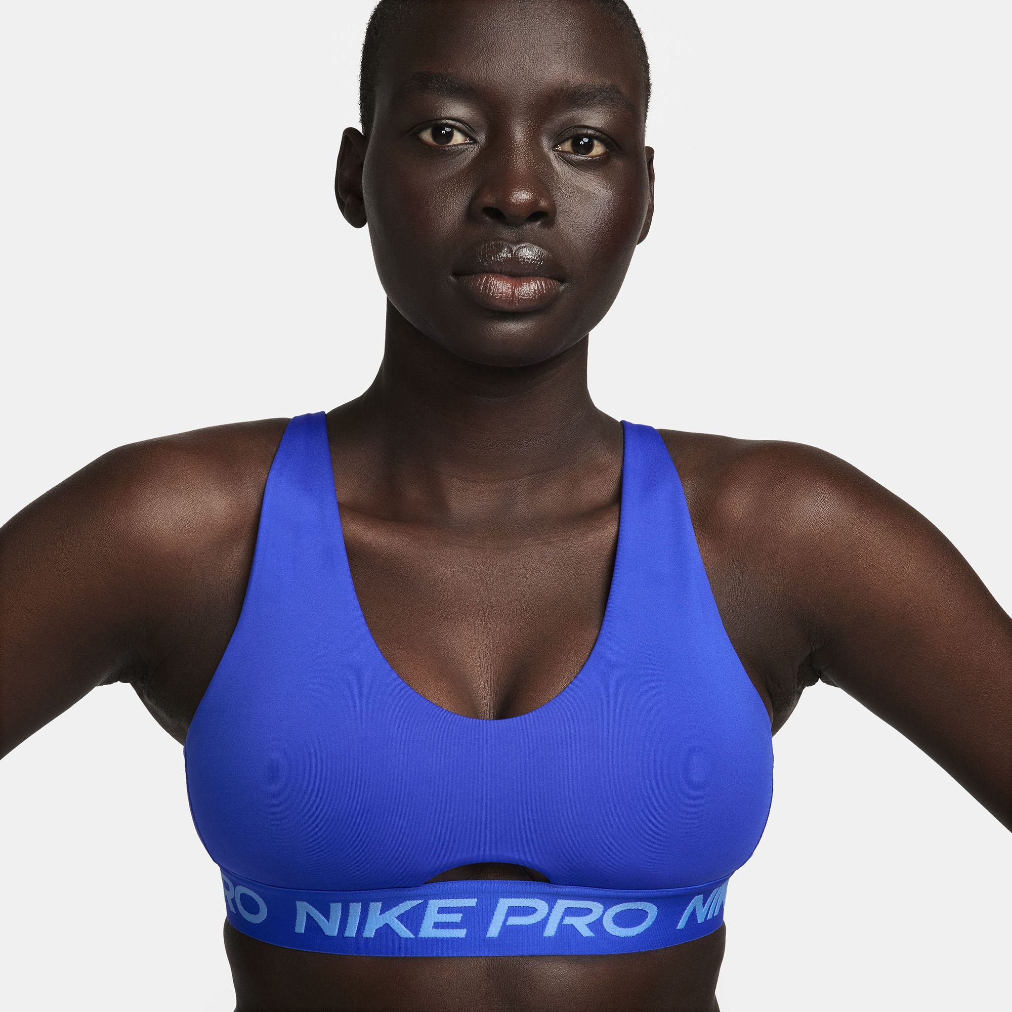 Dick's Sporting Goods Nike Women's Pro Indy Plunge Medium-Support Padded Sports  Bra