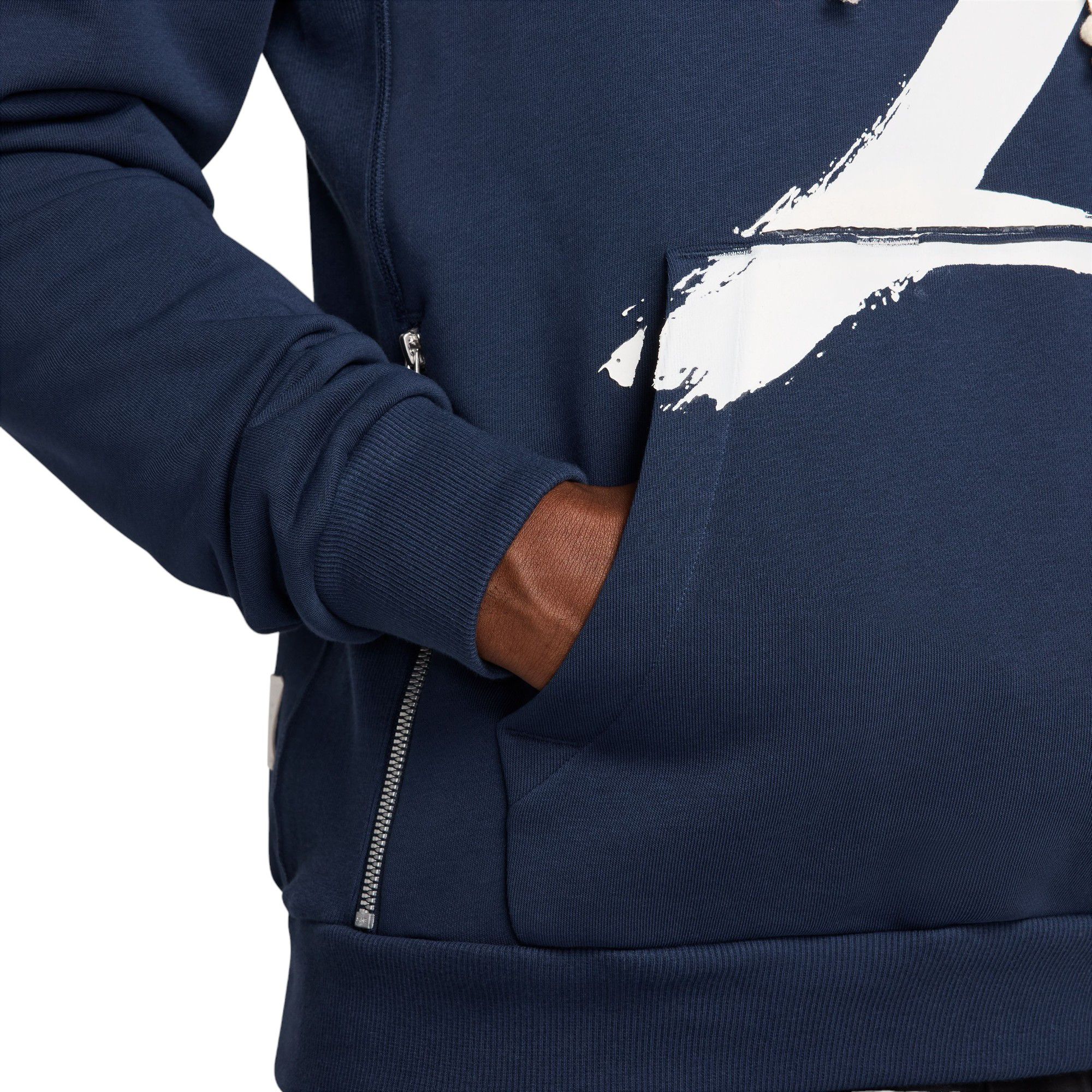 Nike Adult Paris Saint-Germain 2024 Striped Navy Pullover Hoodie product image