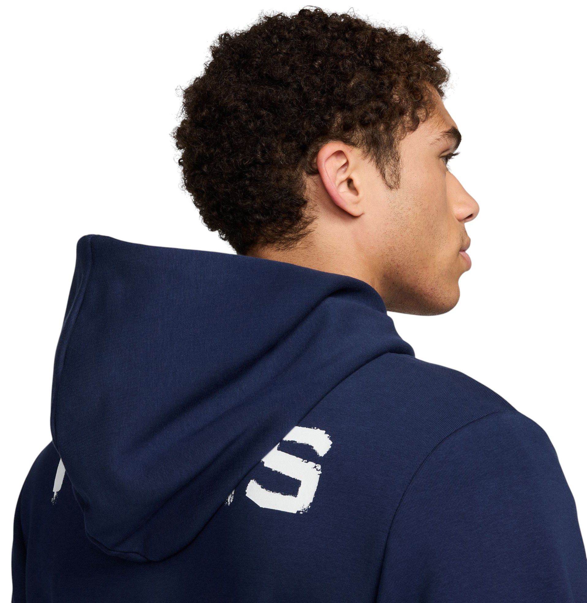 Nike Adult Paris Saint-Germain 2024 Striped Navy Pullover Hoodie product image