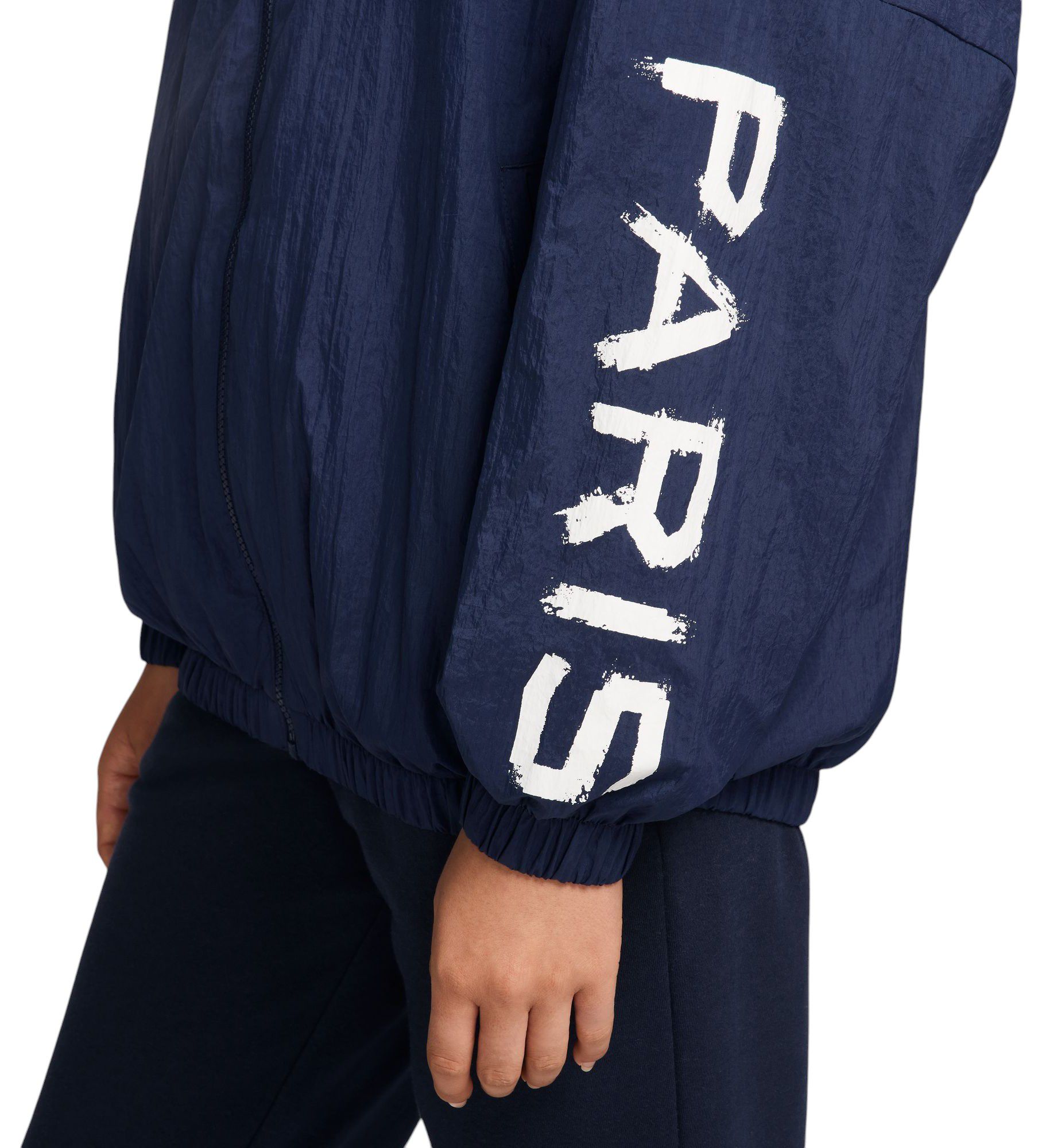 Nike Women's Paris Saint-Germain 2024 Essential Navy Full-Zip Jacket product image