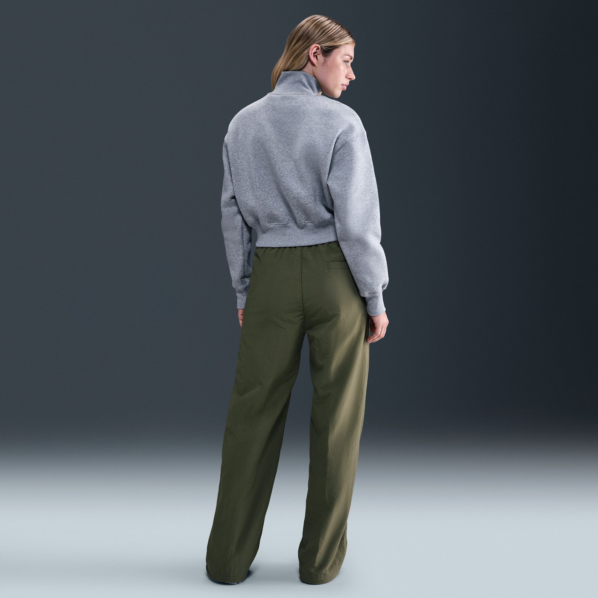 Nike Women's Sportswear Everything Wovens Mid-Rise Open-Hem Pants product image