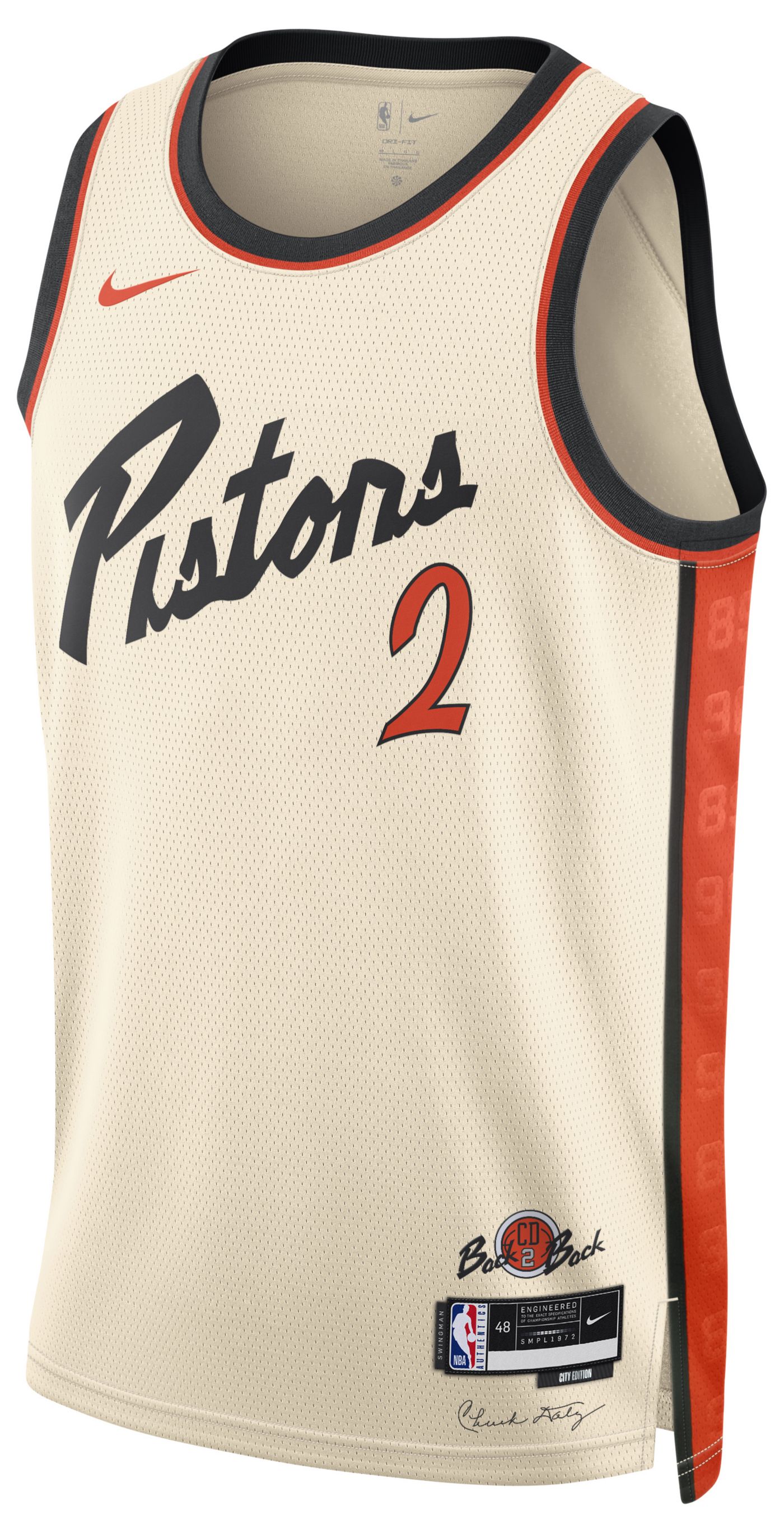 Pistons city edition jersey on sale