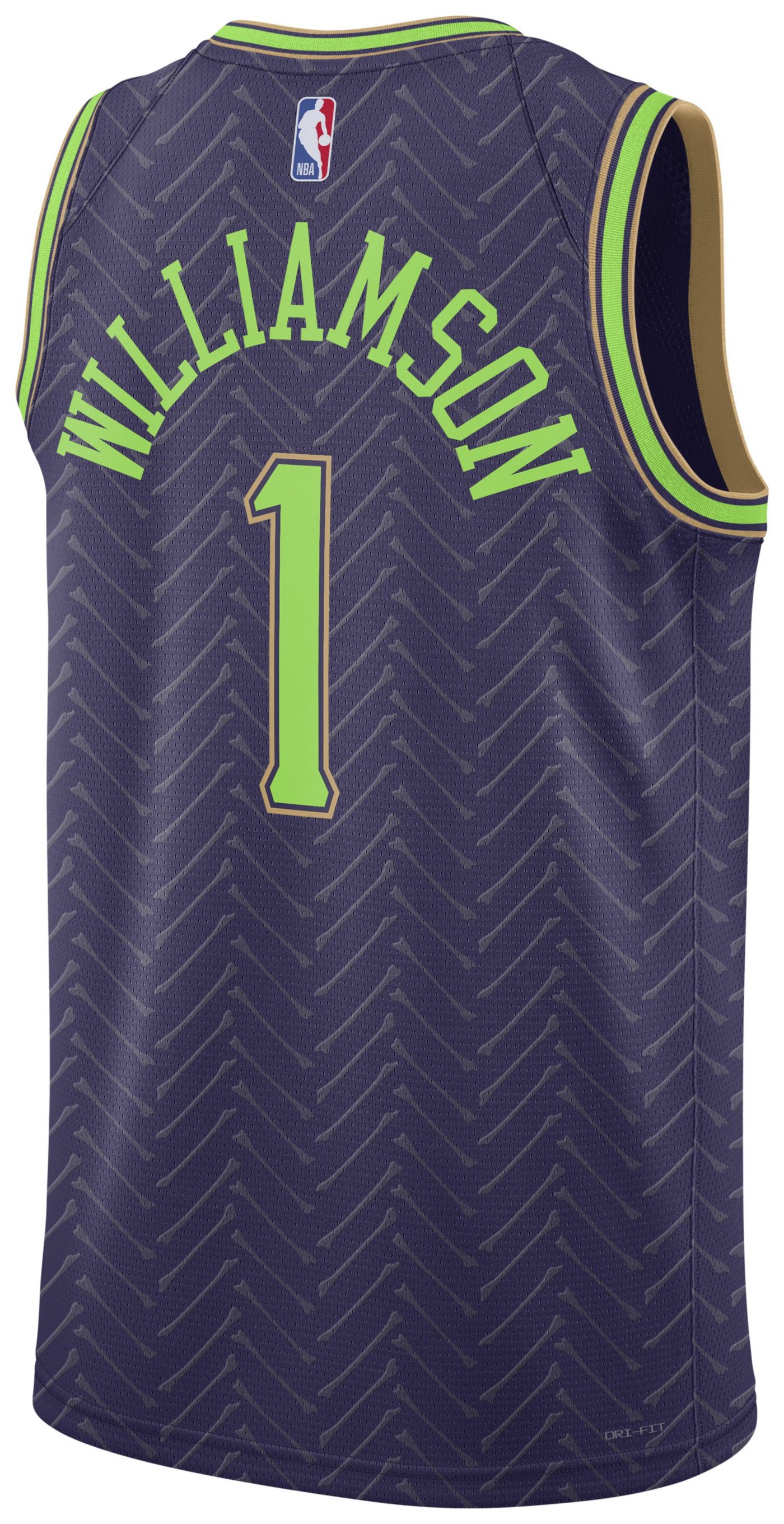Nike Adult 2024 25 City Edition New Orleans Pelicans Zion Williamson 1 Jersey Dick s Sporting Goods