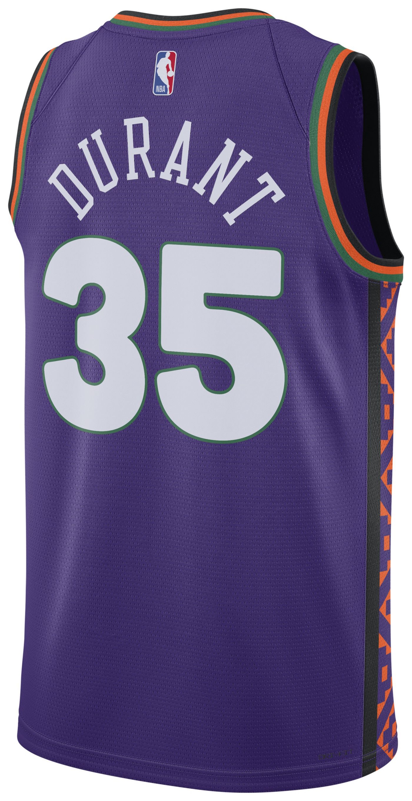 Kevin Durant #35 Phoenix Suns Jersey Adult Large top New