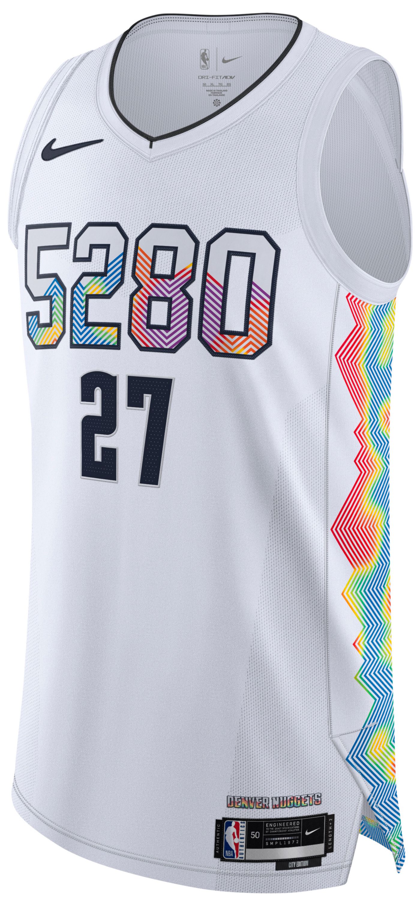 Nike Adult 2024 25 City Edition Denver Nuggets Jamal Murray 27 Authentic Jersey Dick s Sporting Goods