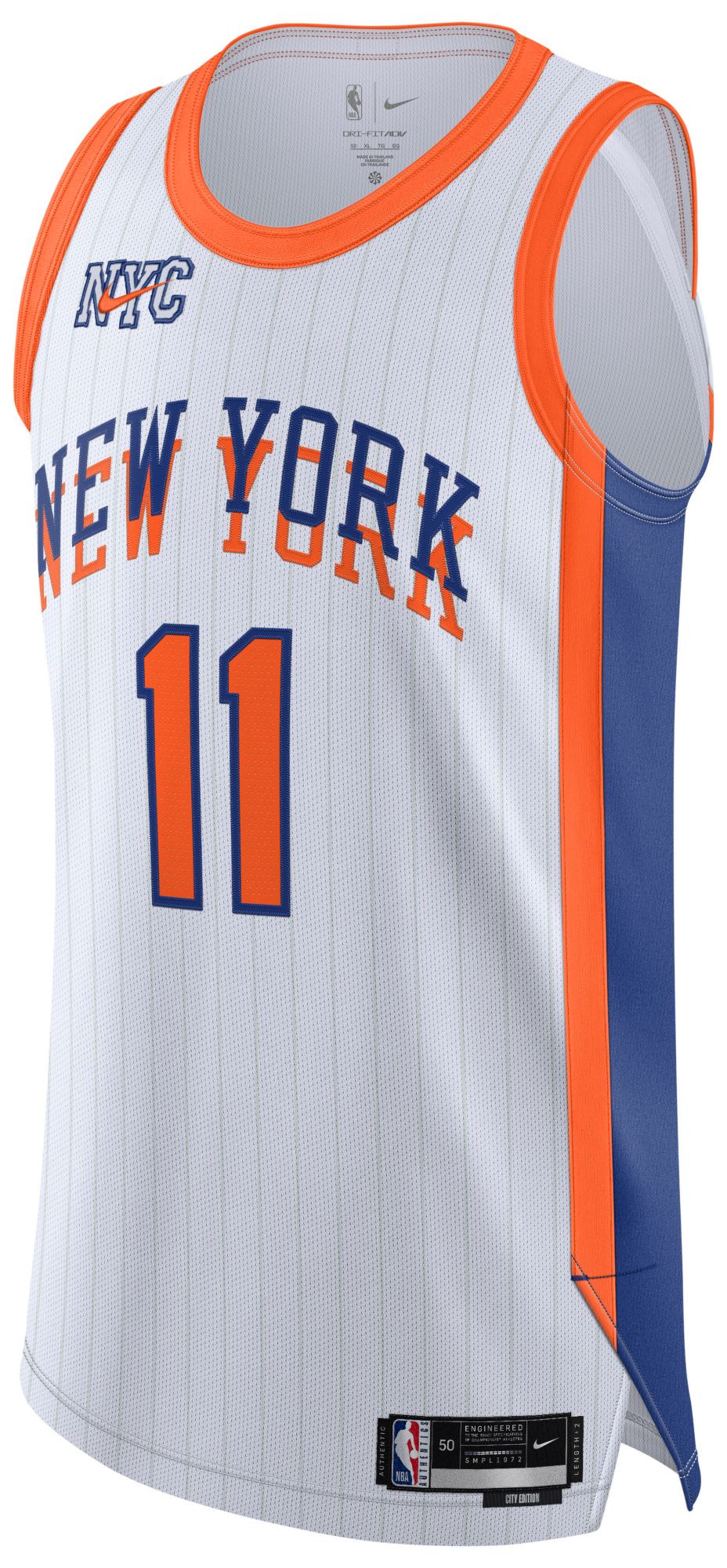 Nike Adult 2024-25 City Edition New York Knicks Jalen Brunson #11 Authentic Jersey product image