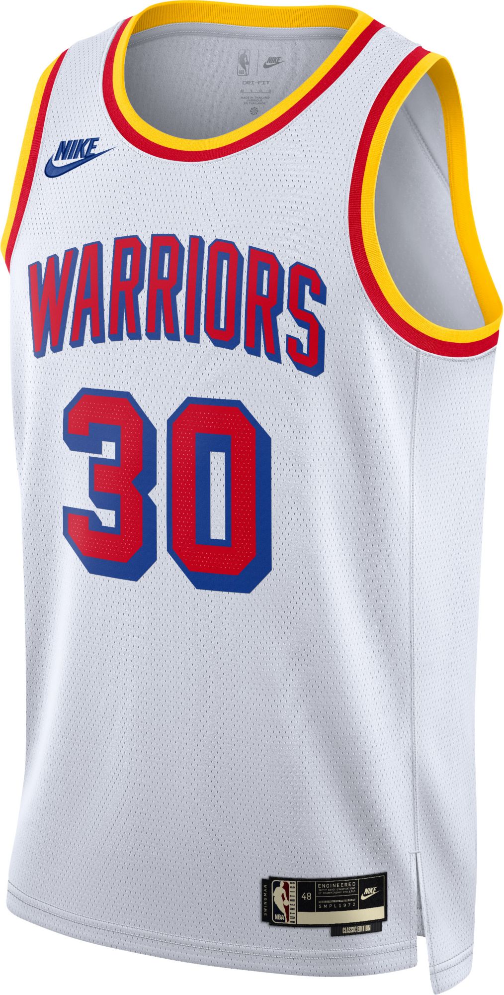 Nike Adult Golden State Warriors Steph Curry #30 Hardwood Classics