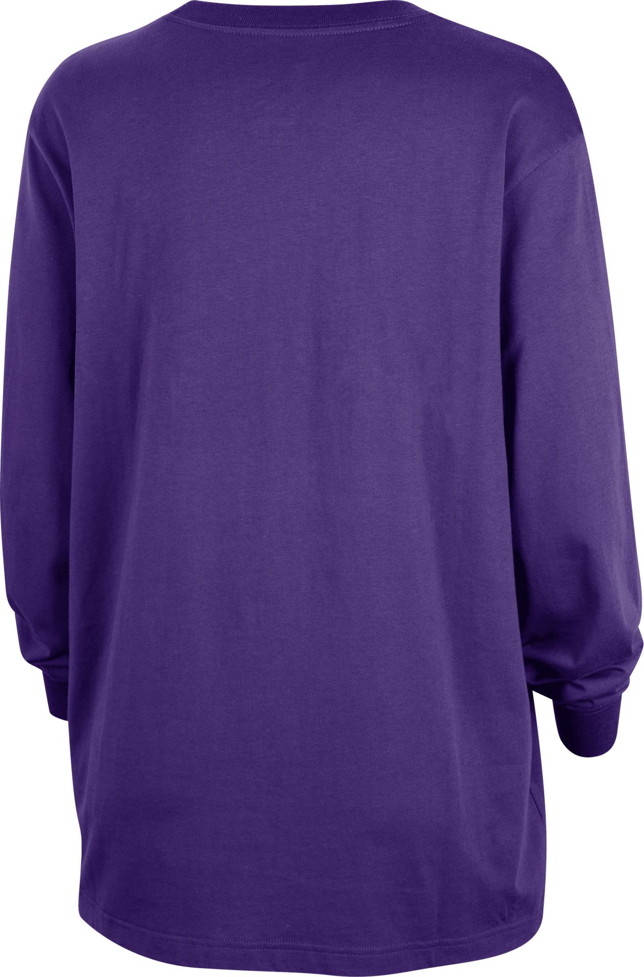 Nike Women's Los Angeles Lakers Essential Boyfriend Long Sleeve T-Shirt