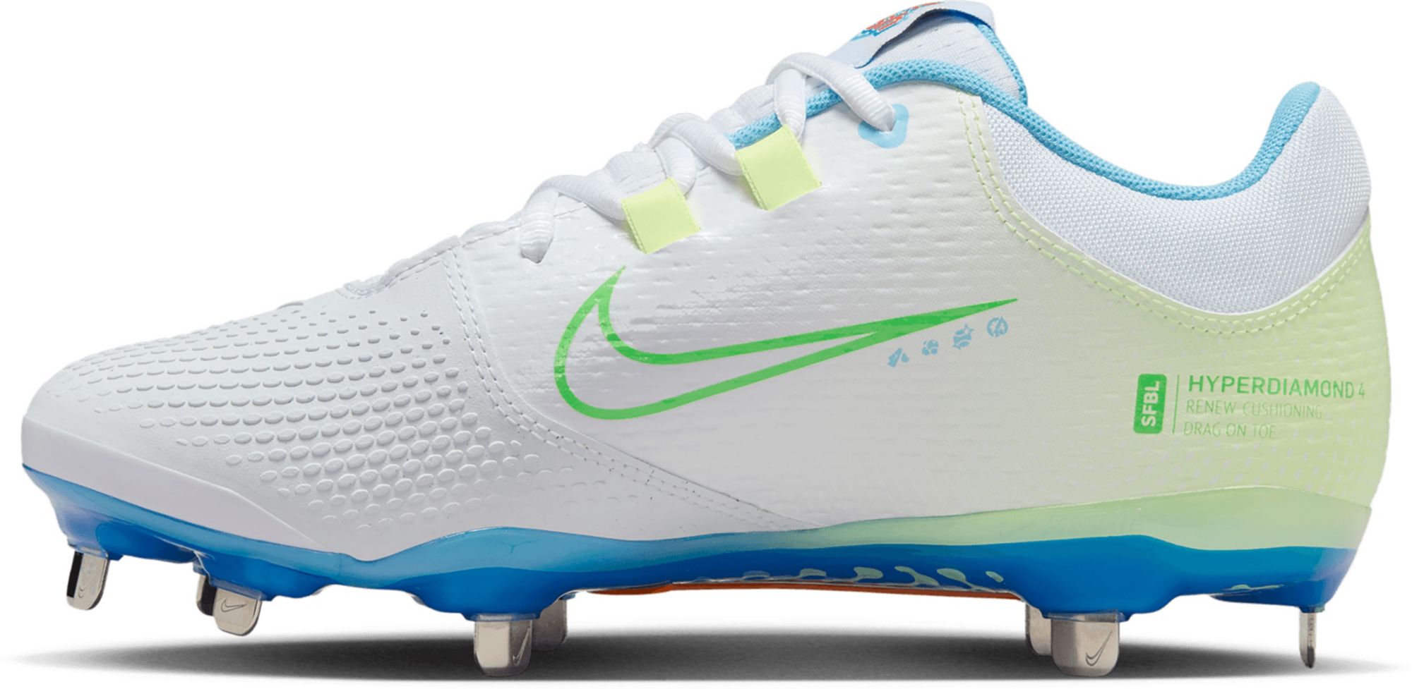 Nike Women's Hyperdiamond 4 Pro Metal Fastpitch Softball Cleats product image