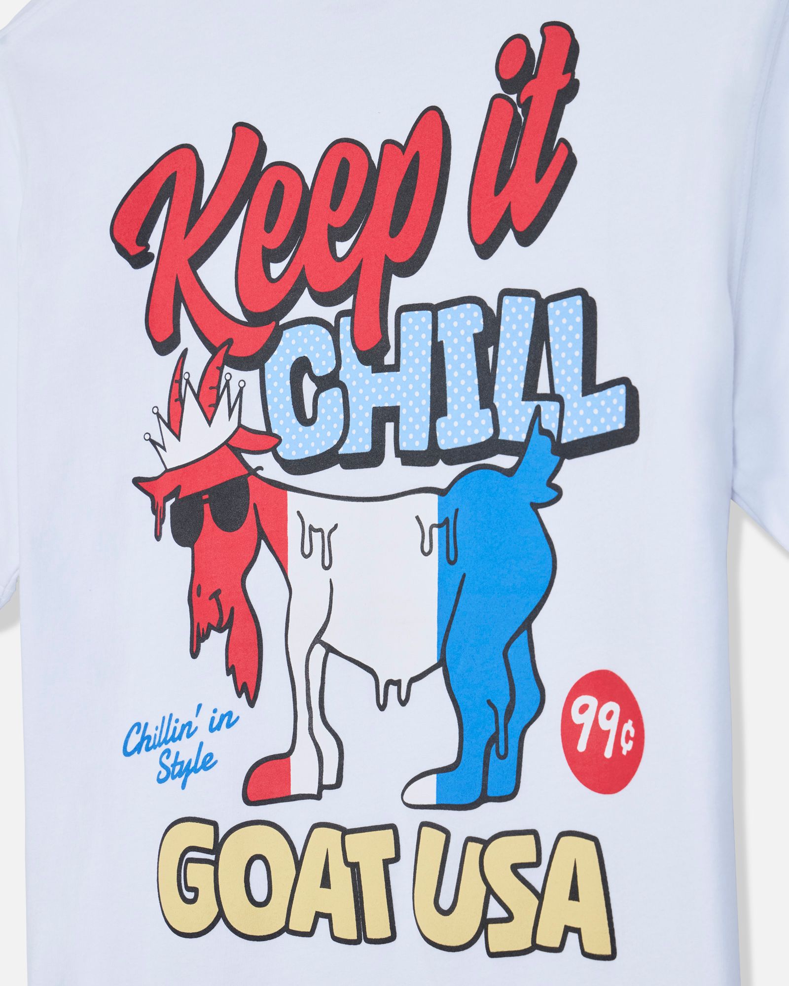 GOAT USA Adult Freedom Pop T-Shirt product image