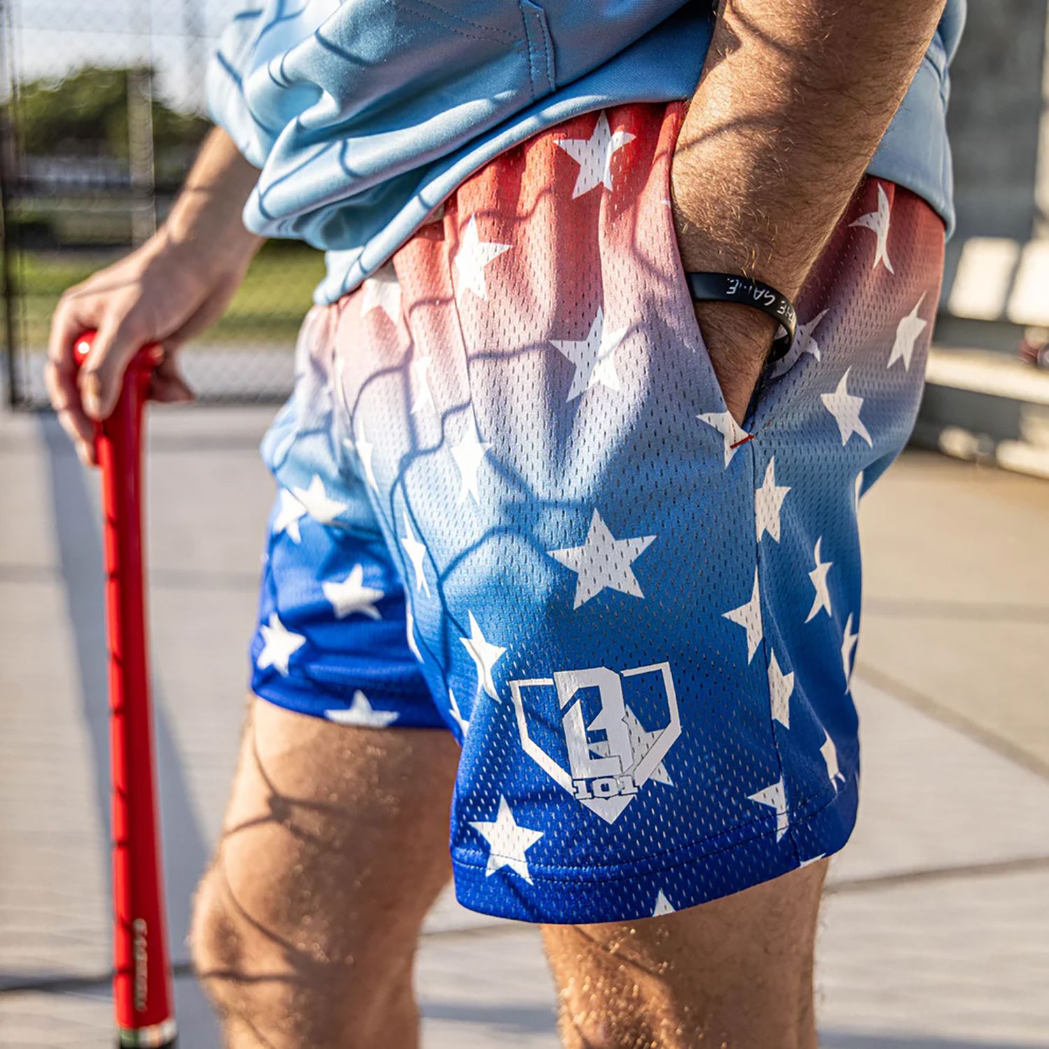 Baseball Lifestyle 101 Men's 5” Gradient Shorts product image