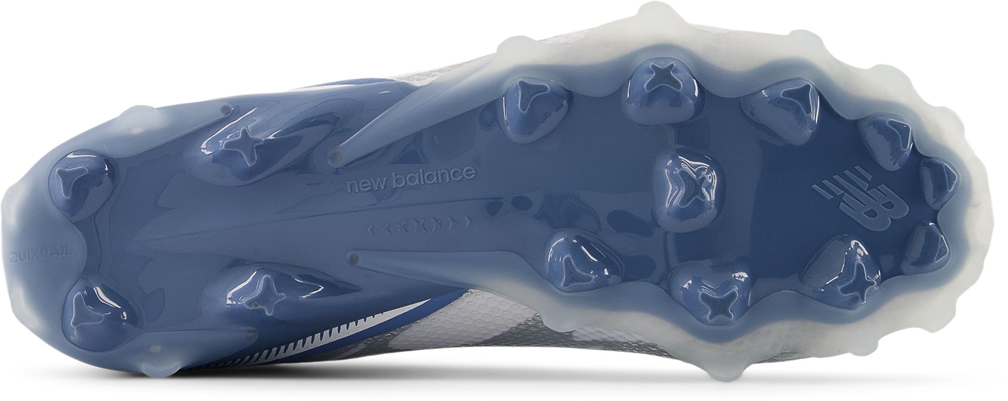 New Balance FreezeLX V5 Liquid Silver Mid Lacrosse Cleats product image