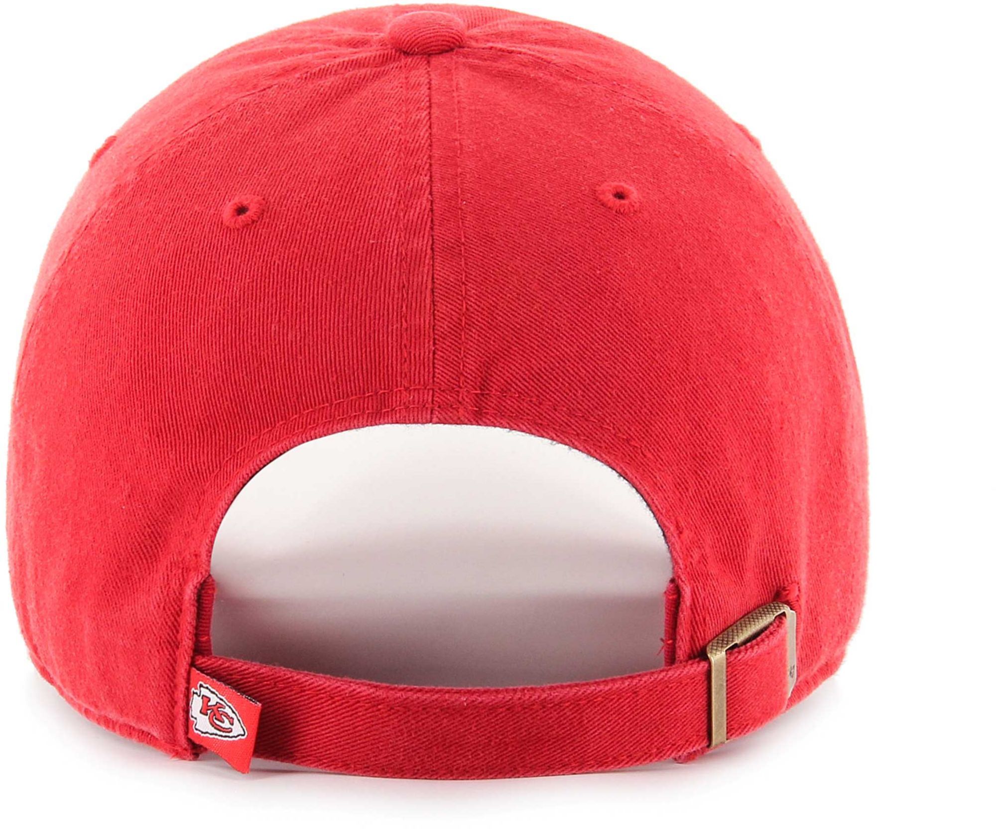 '47 Men's Kansas City Chiefs Red Script Cleanup Adjustable Hat product image