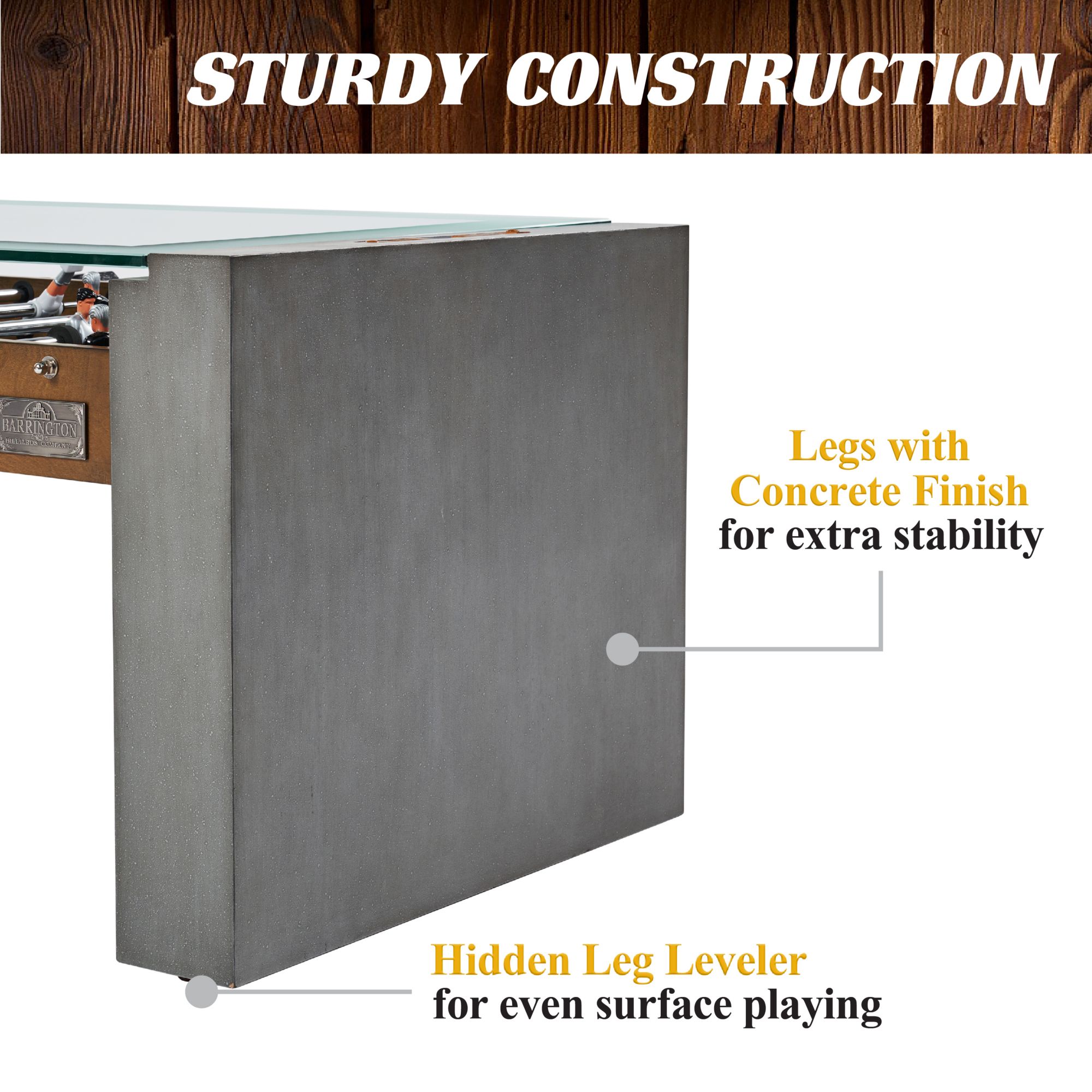 Barrington Billiards Urban Foosball Coffee Table Game product image