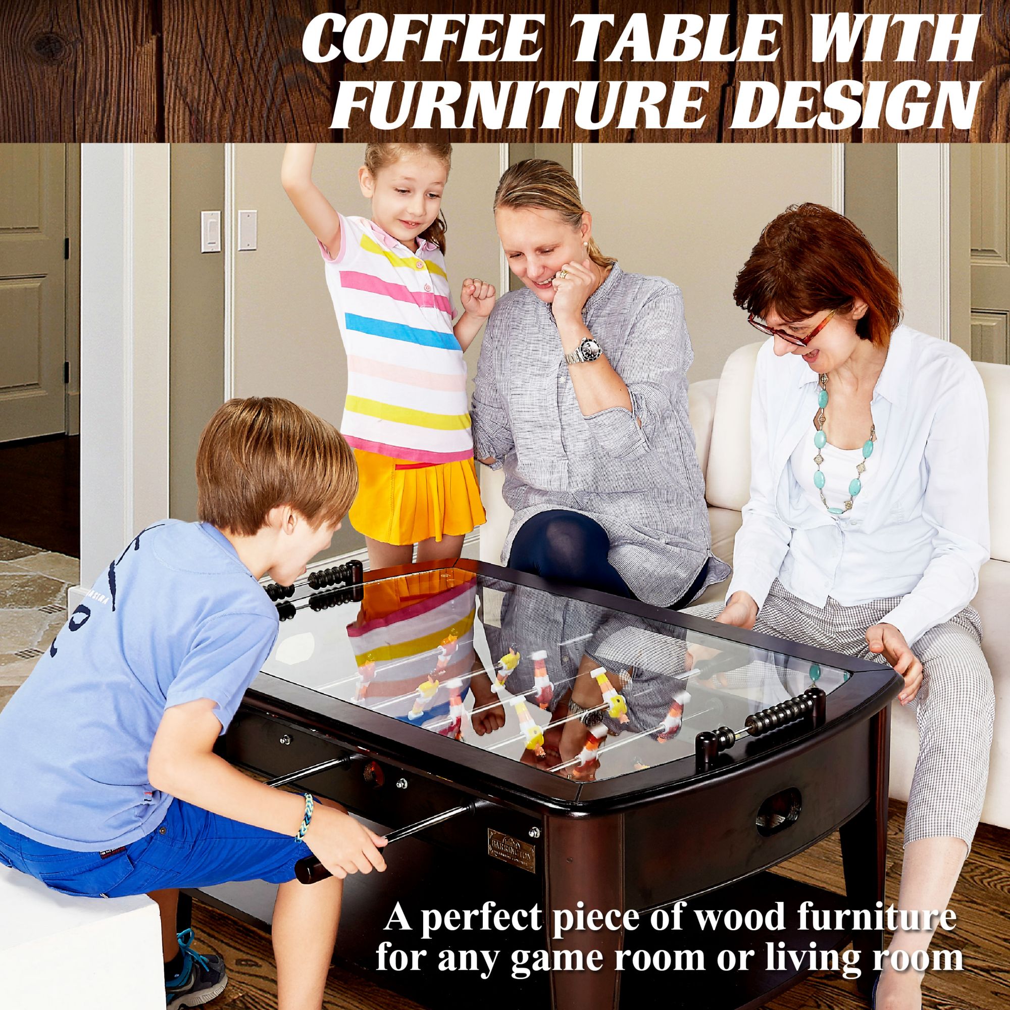 Barrington Billiards Foosball Coffee Table Game product image