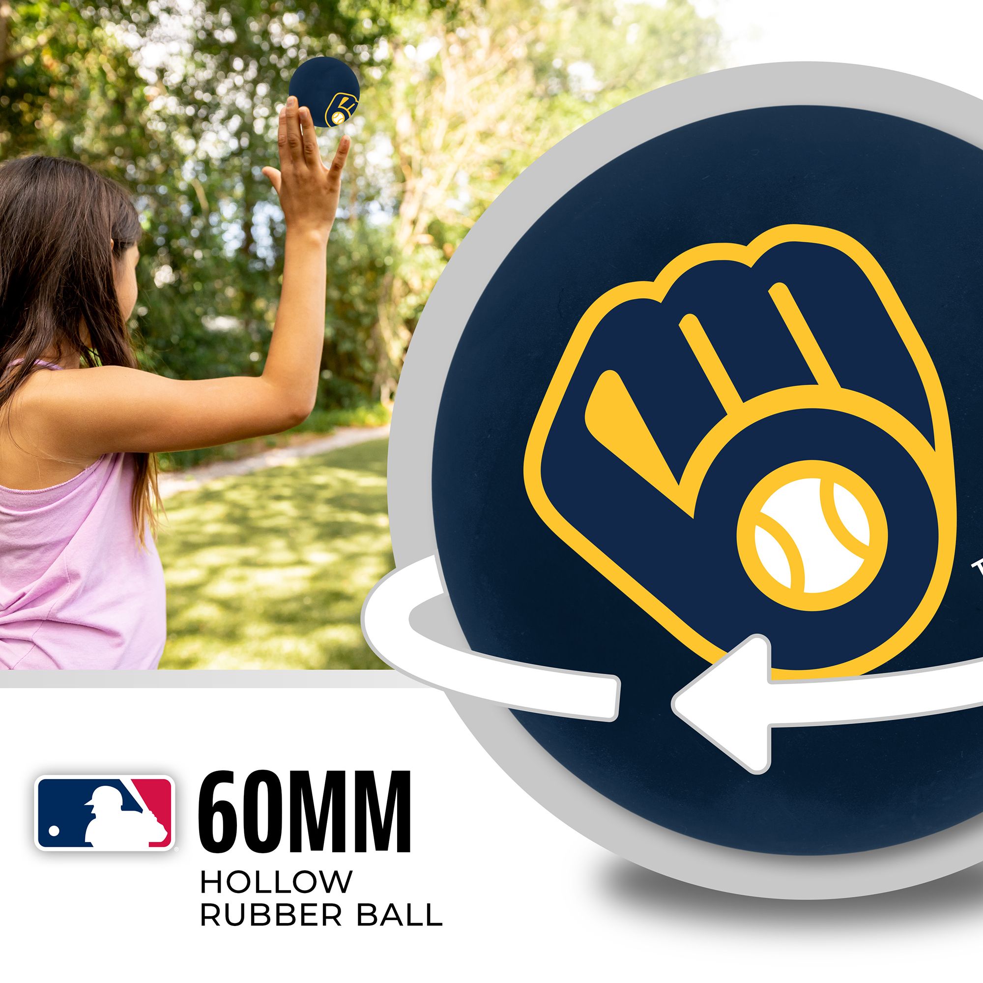 Franklin Milwaukee Brewers High Bounce Ball product image