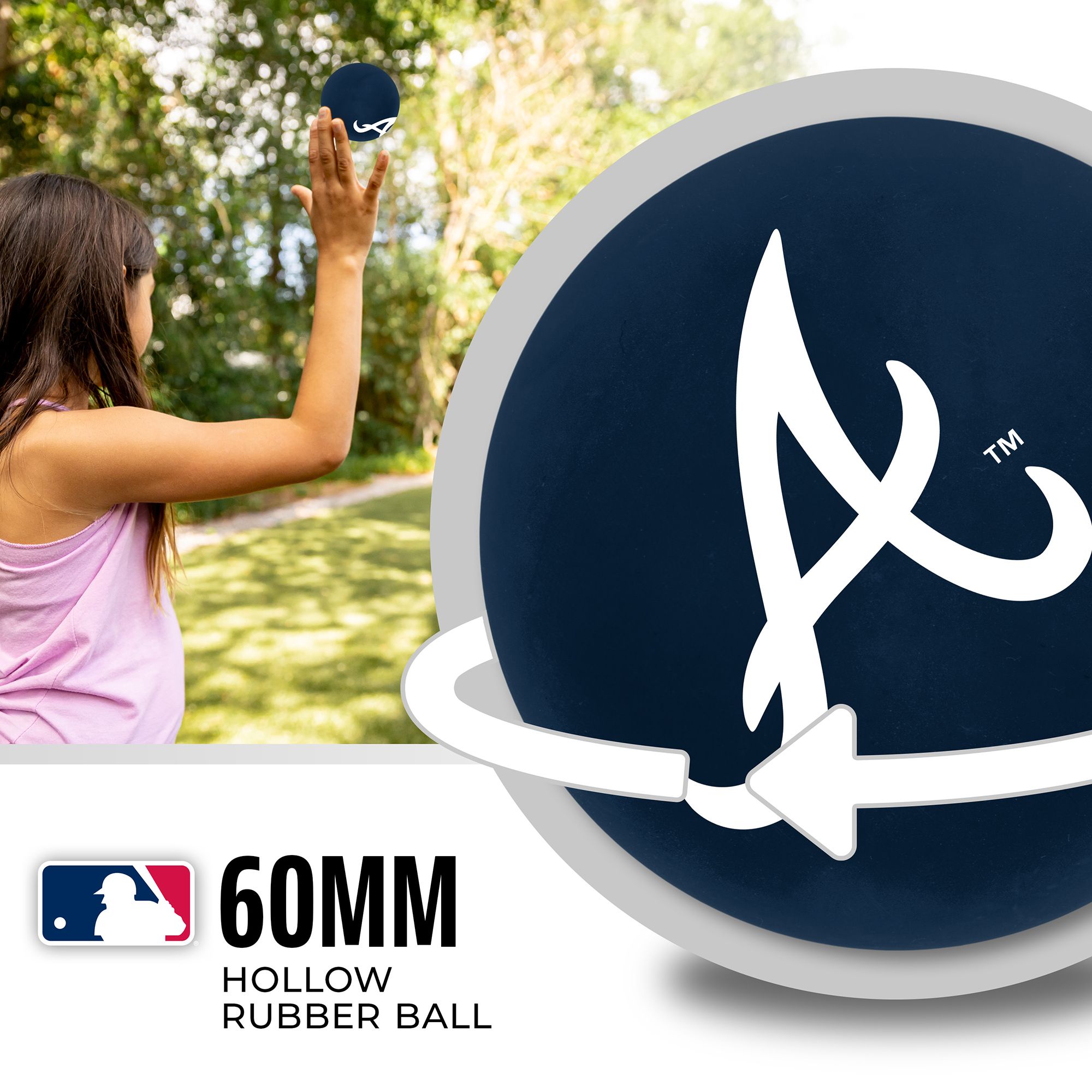 Franklin Atlanta Braves High Bounce Ball product image