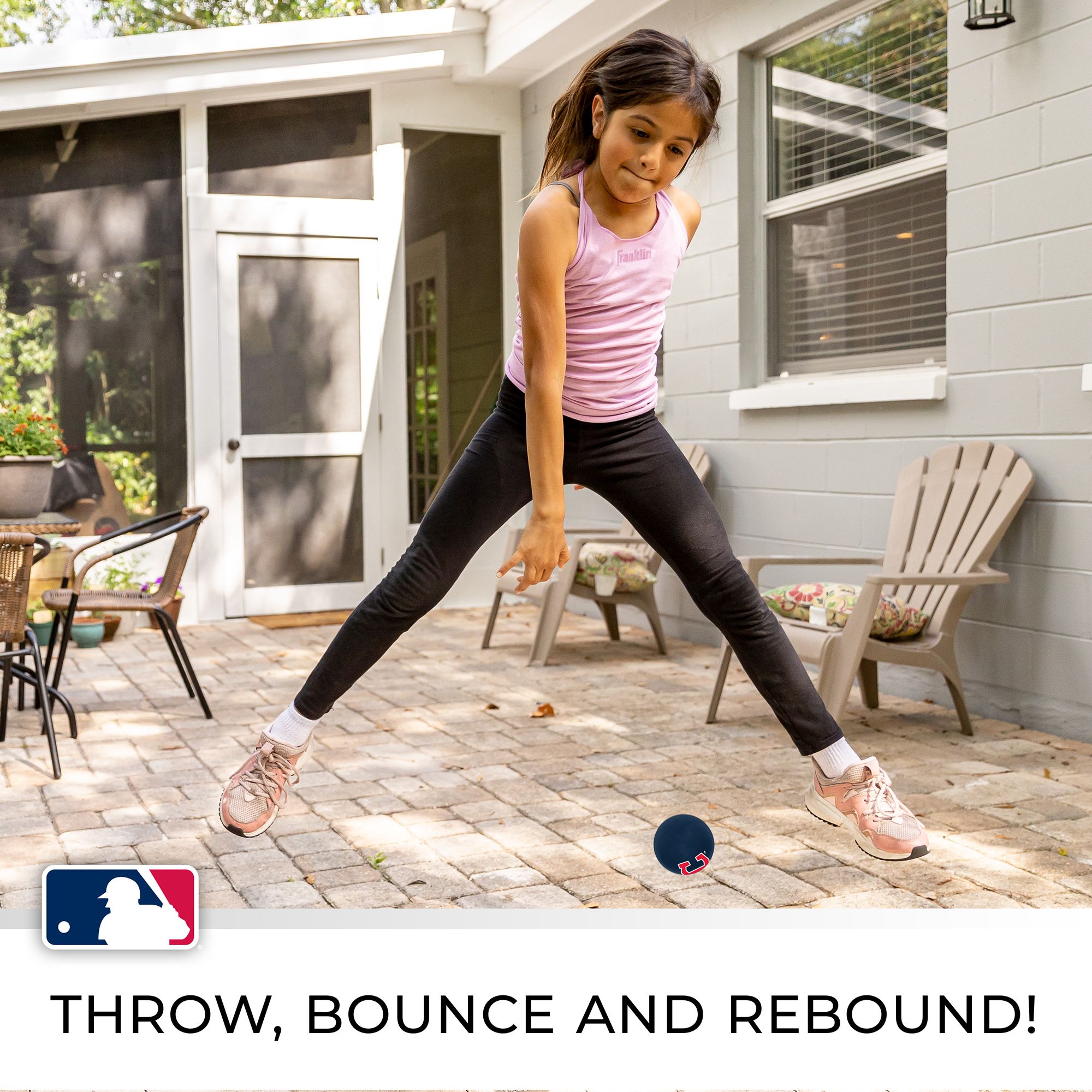 Franklin Cleveland Guardians High Bounce Ball product image