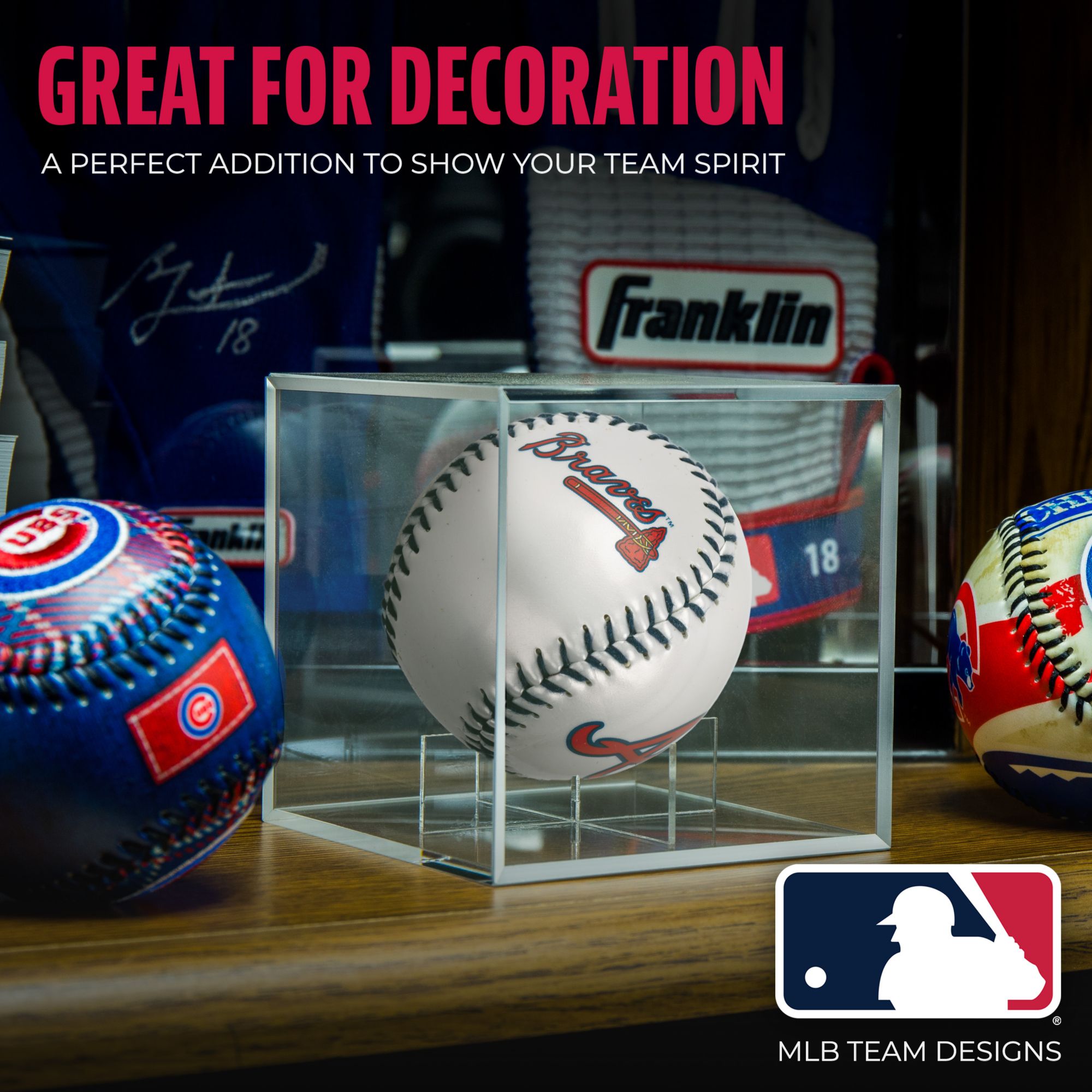 Franklin Atlanta Braves Pearl Baseball product image