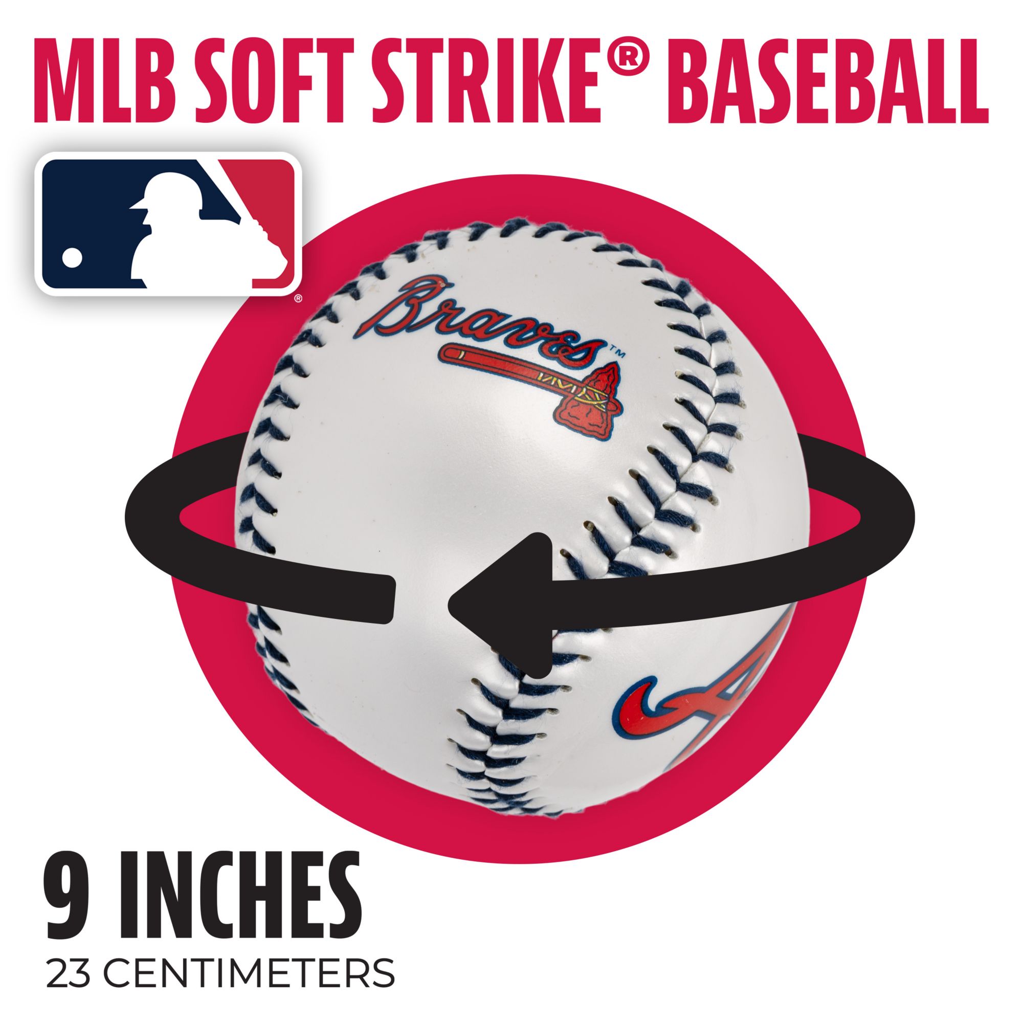 Franklin Atlanta Braves Pearl Baseball product image