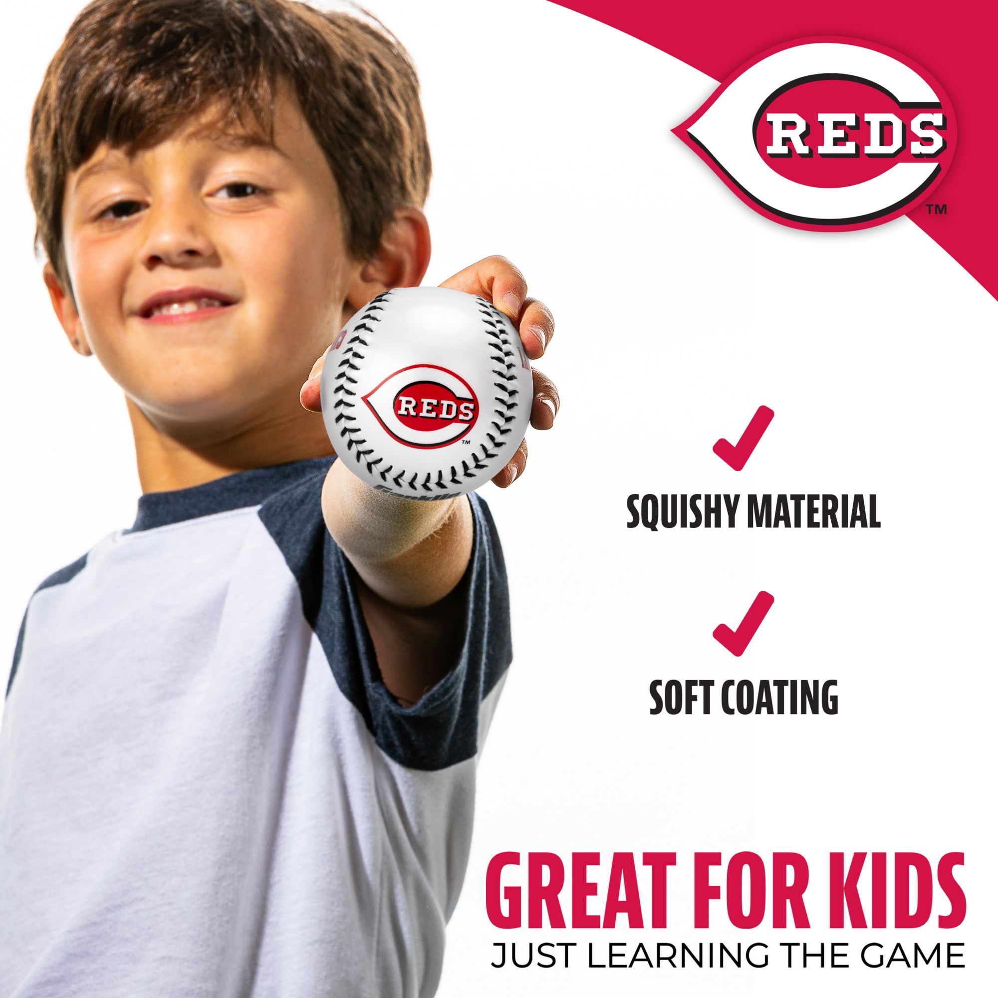 Franklin Cincinnati Reds Pearl Baseball product image