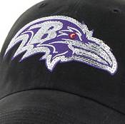 ‘47 Women's Baltimore Ravens Sparkle Logo Black Adjustable Hat product image