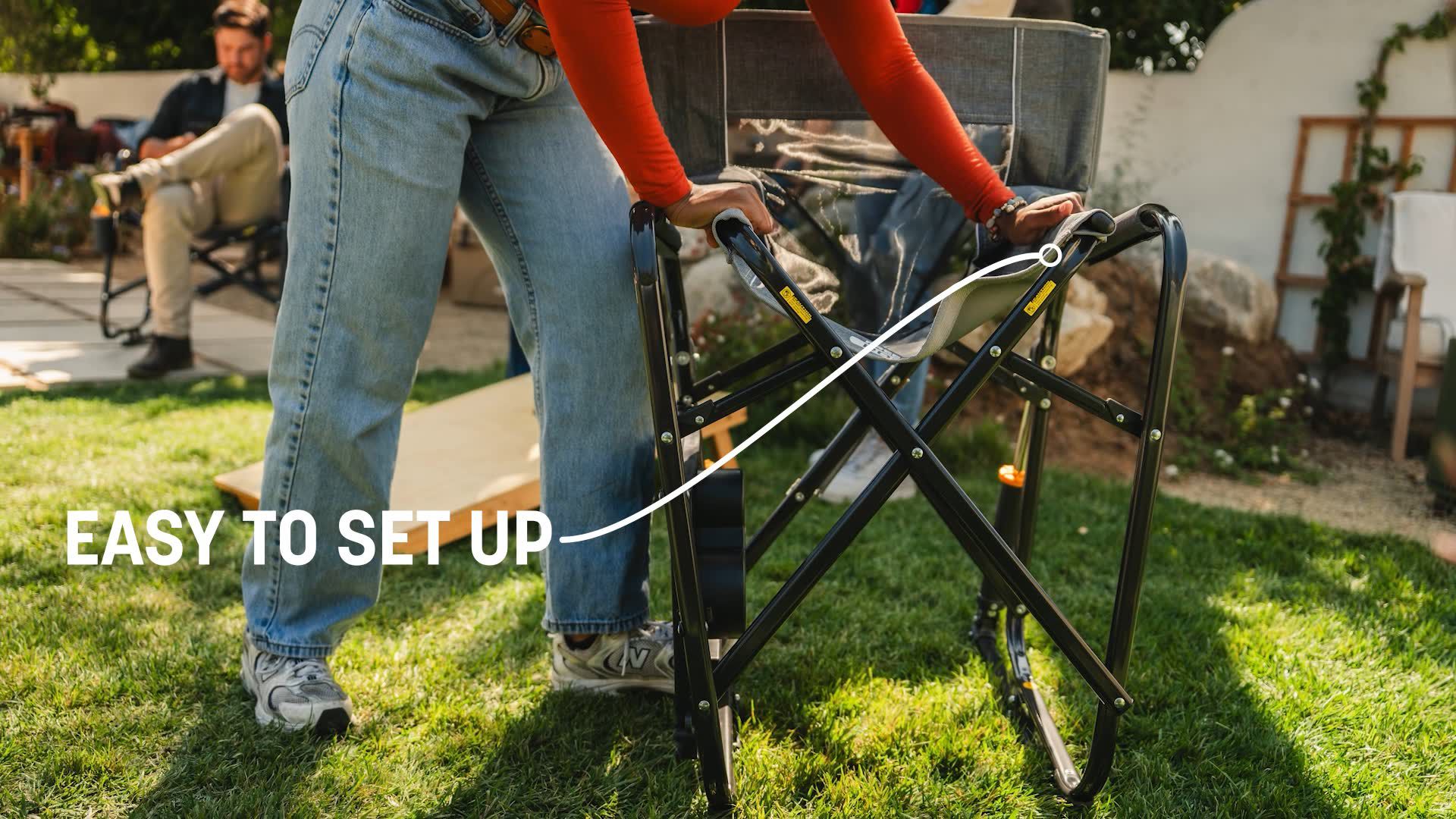 GCI Outdoor Freestyle Rocker Chair with Side Table product