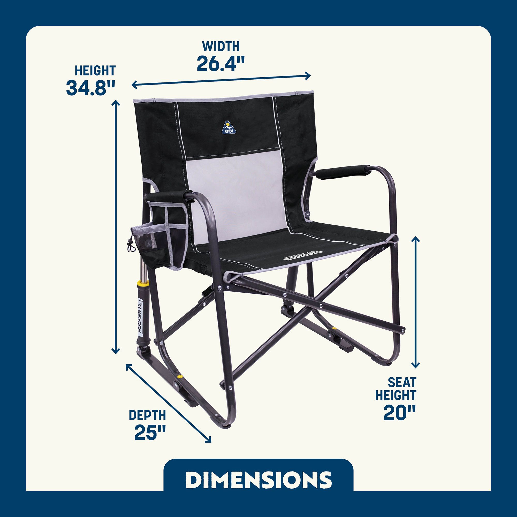 GCI Outdoor Freestyle Rocker XL Chair product image