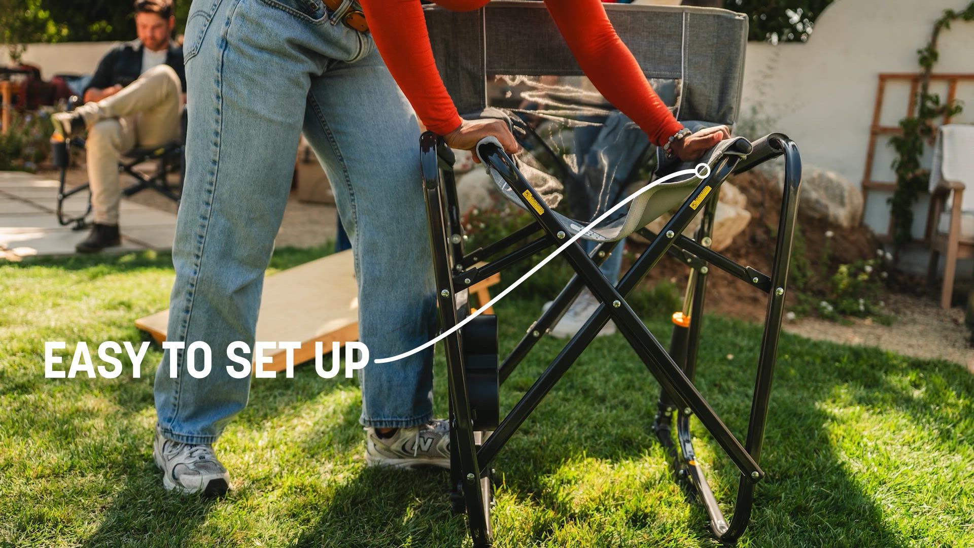 GCI Outdoor Freestyle Rocker Chair with Side Table product