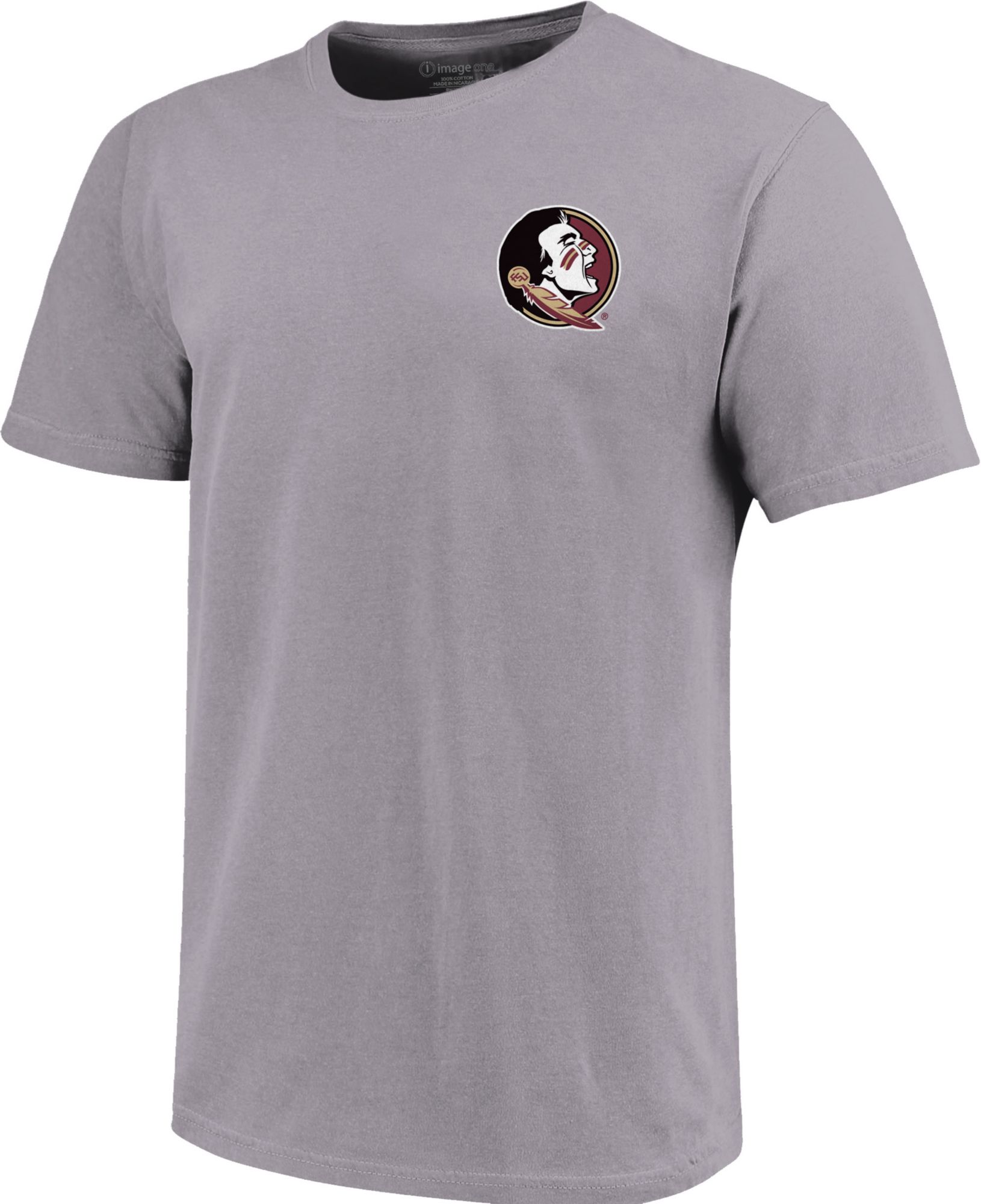 Image One Florida State Seminoles Grey Helmet Arch T-Shirt product image