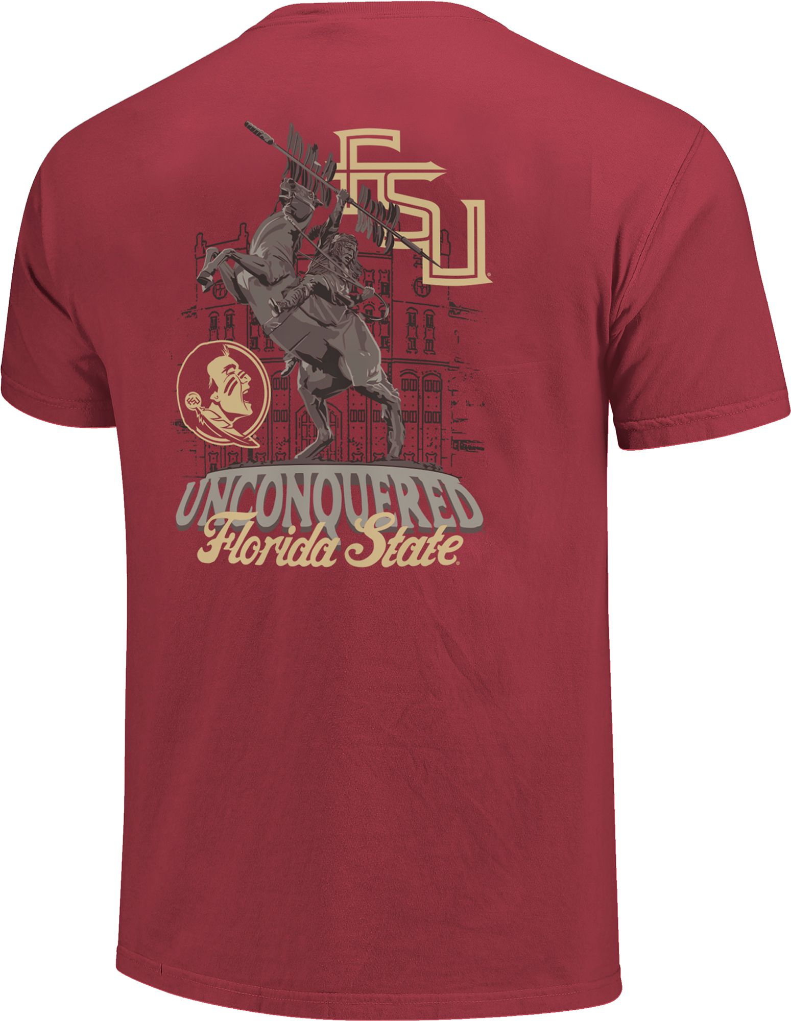 Image One Adult Florida State Seminoles Garnet Unconquered T-Shirt product image