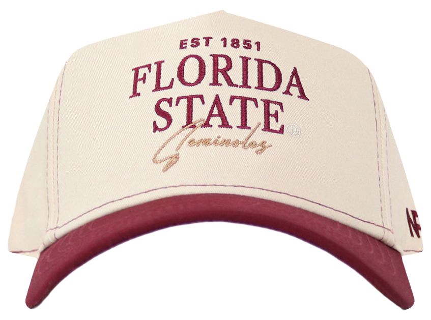 No Rivals Adult Florida State Seminoles Maroon Vintage Adjustable Snapback Hat product image