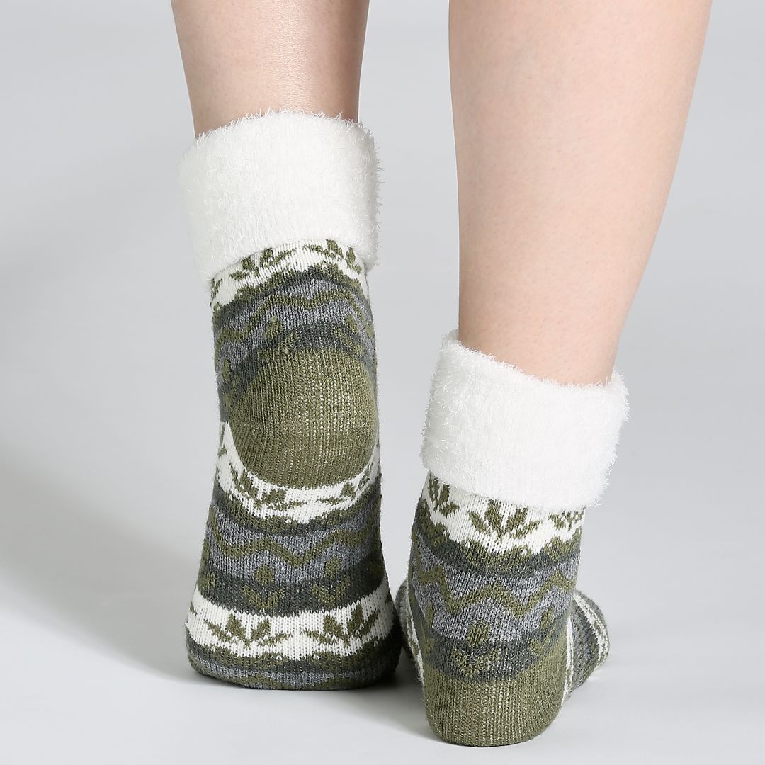 Field Stream Women S Cozy Cabin Nordic Fold Socks Field Stream