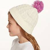 Field & Stream Girls' Cabin Cable Pom Beanie product image