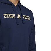 adidas Men's Georgia Tech Yellow Jackets Navy Wordmark Hoodie product image